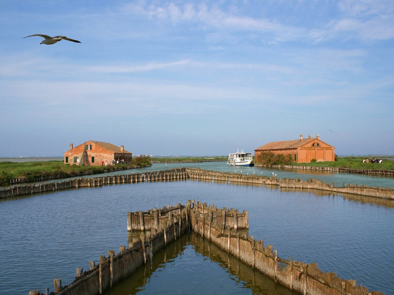 De omgeving van Lido di Spina