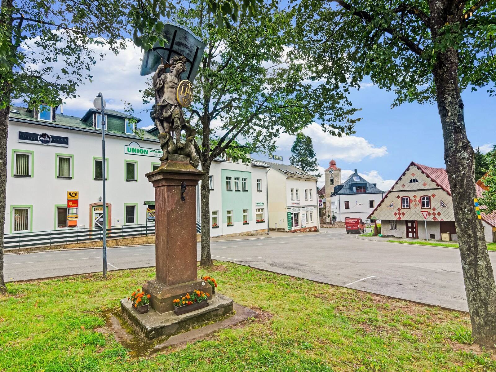 De omgeving van Cerny Dul