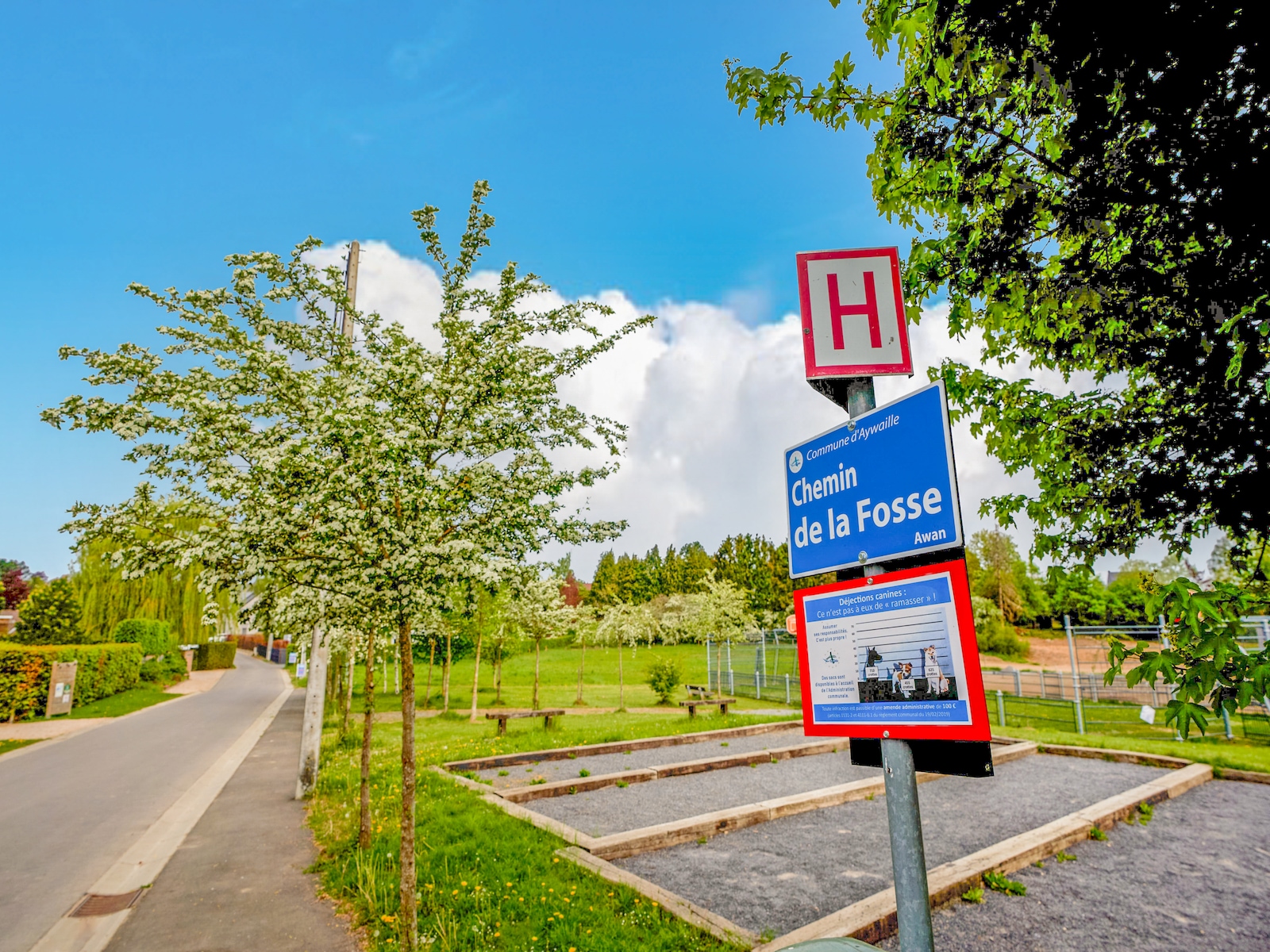De omgeving van Aywaille