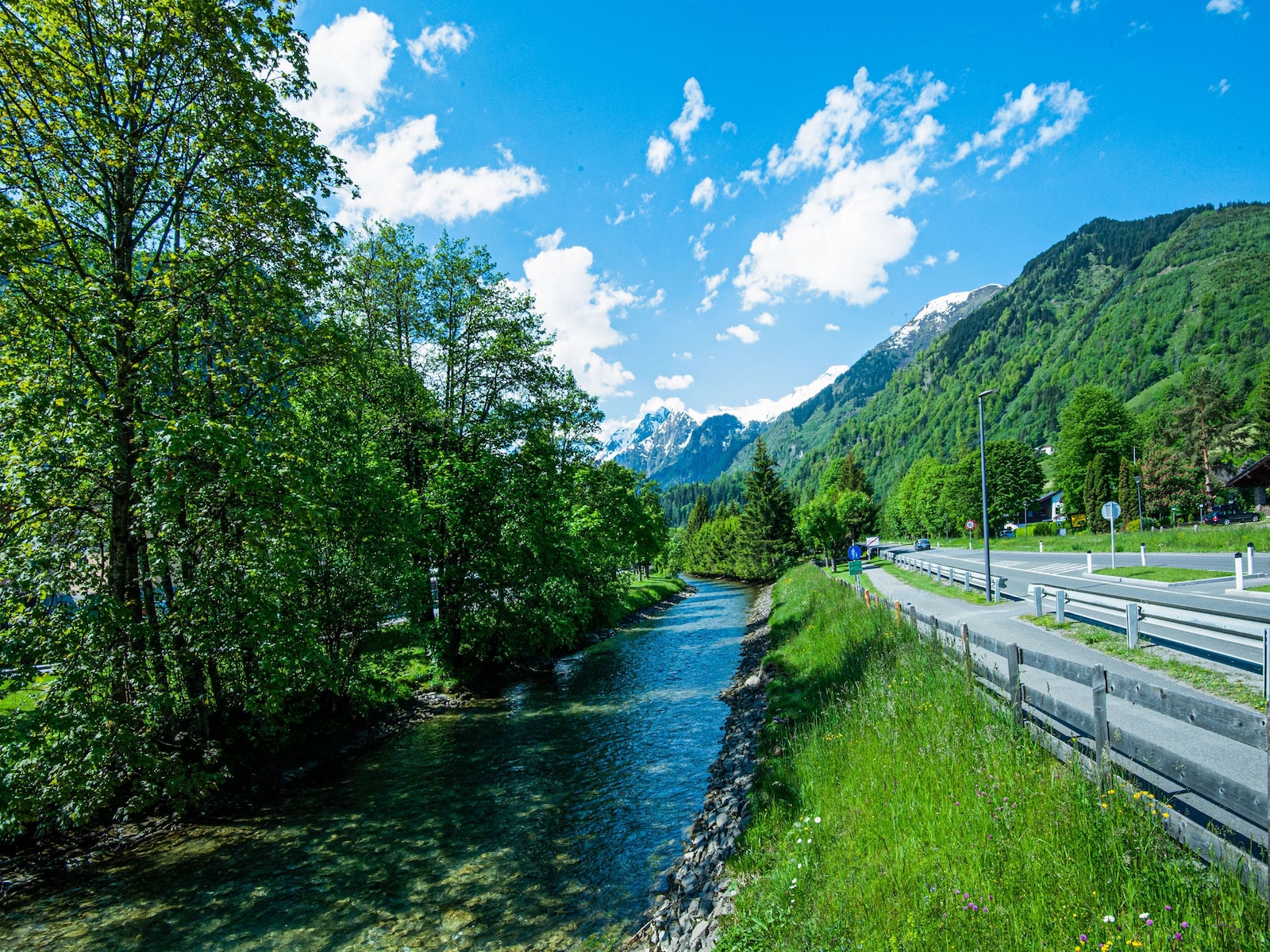 De omgeving van Kaprun