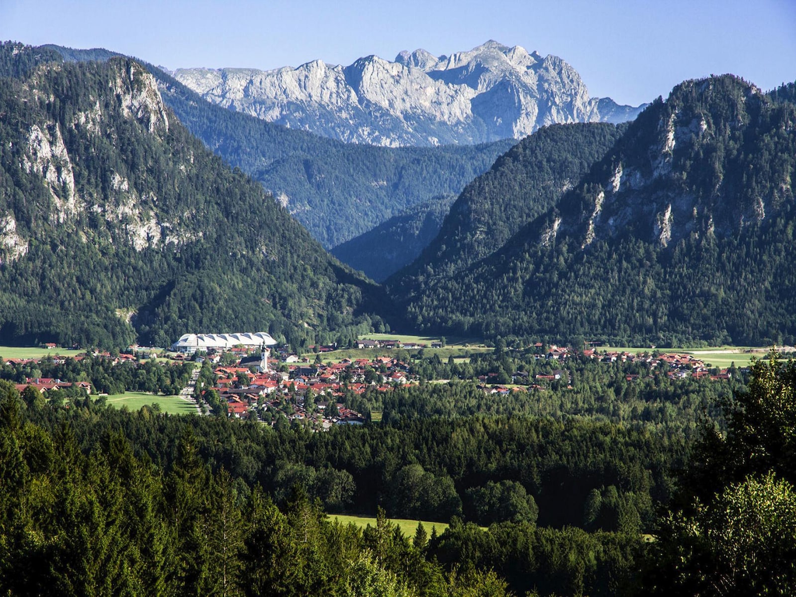 De omgeving van Inzell