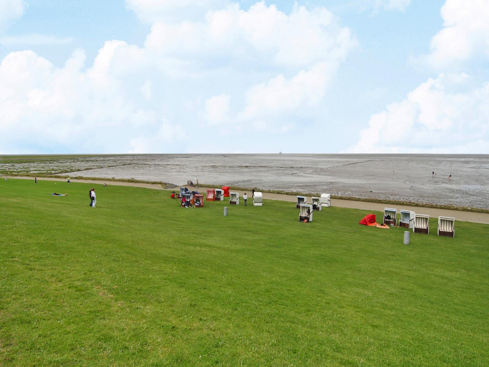 De omgeving van Friedrichskoog