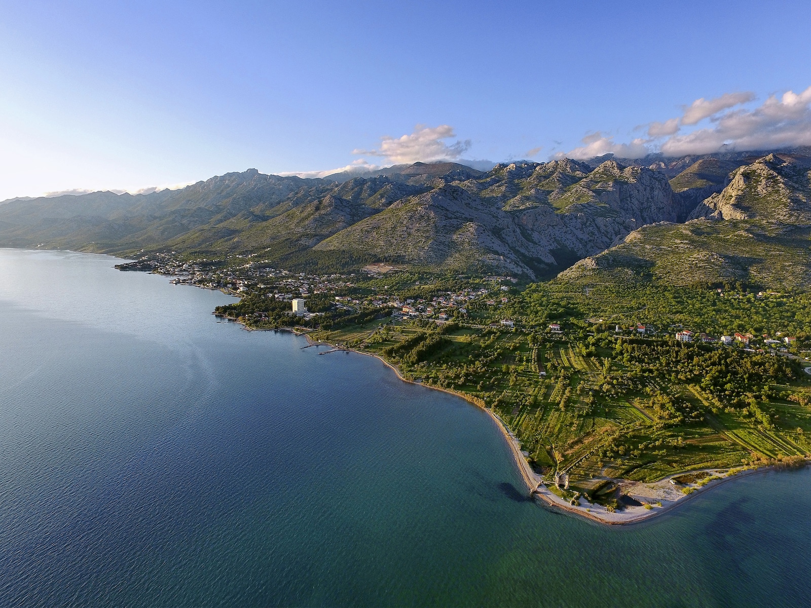 De omgeving van Starigrad Paklenica