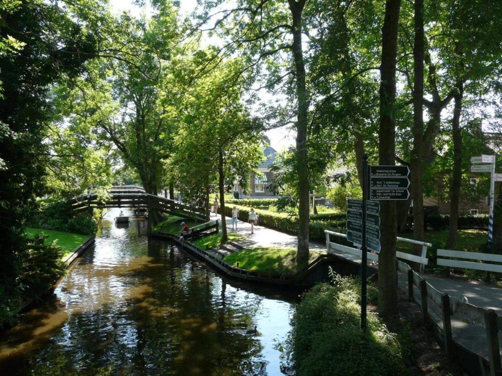 De omgeving van Giethoorn