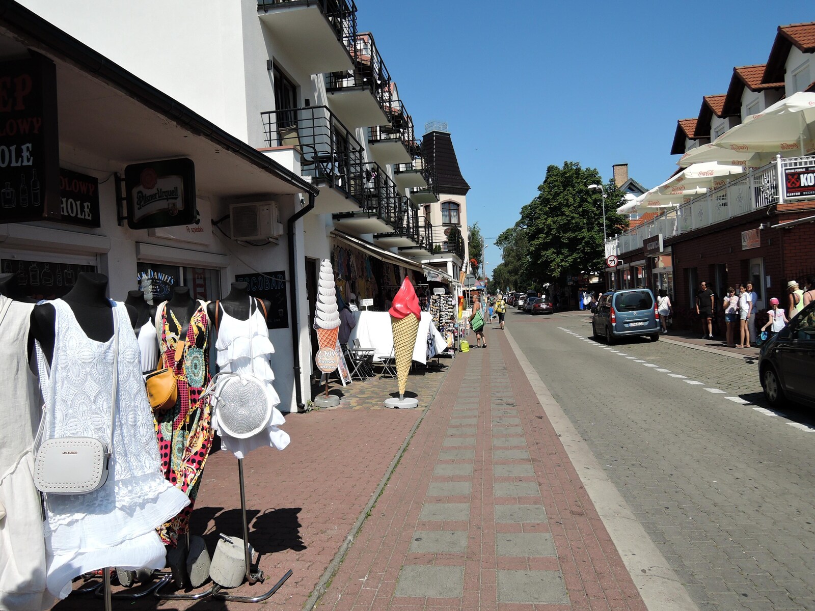 De omgeving van Miedzywodzie