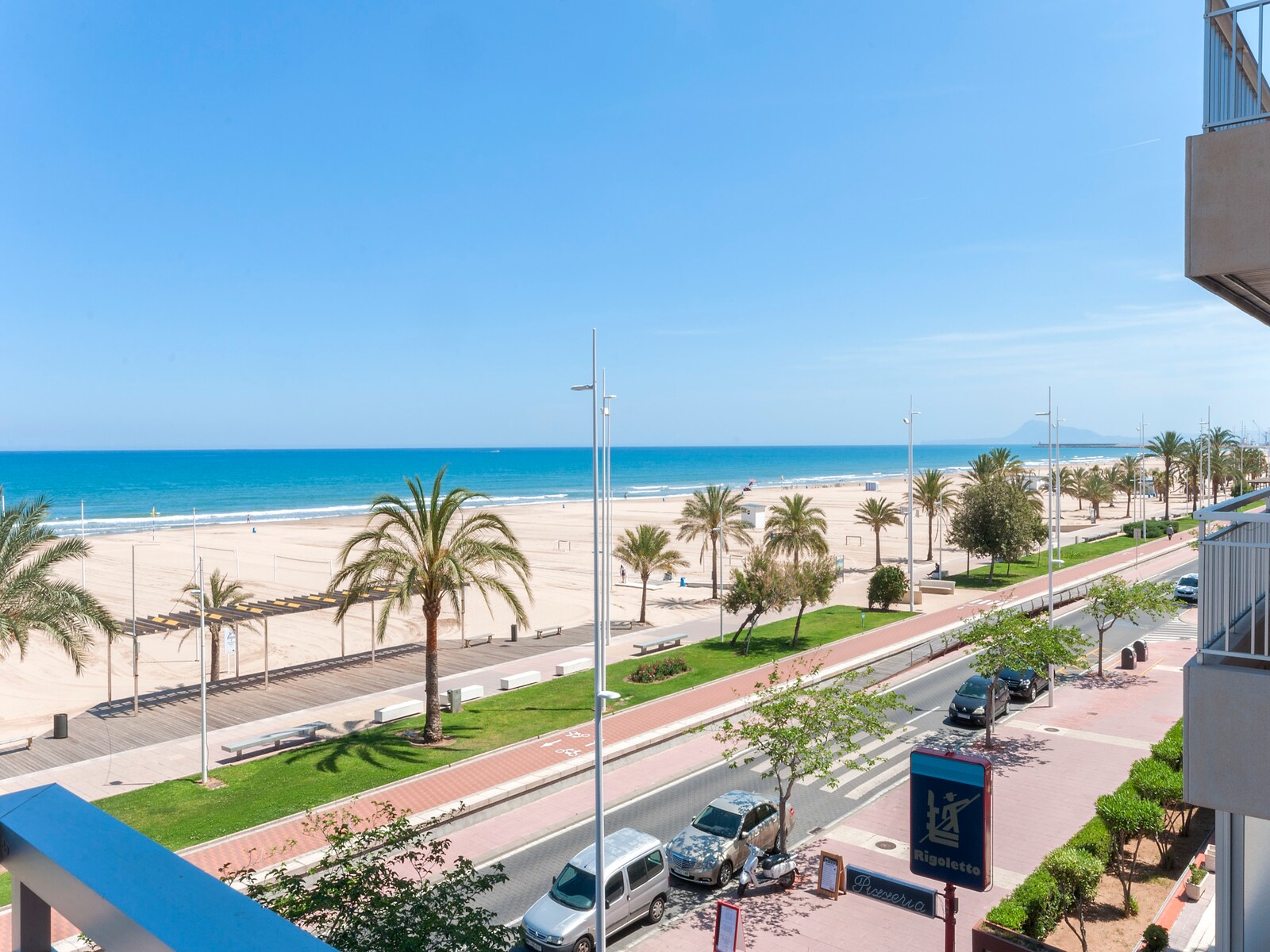 De omgeving van Playa De Gandia