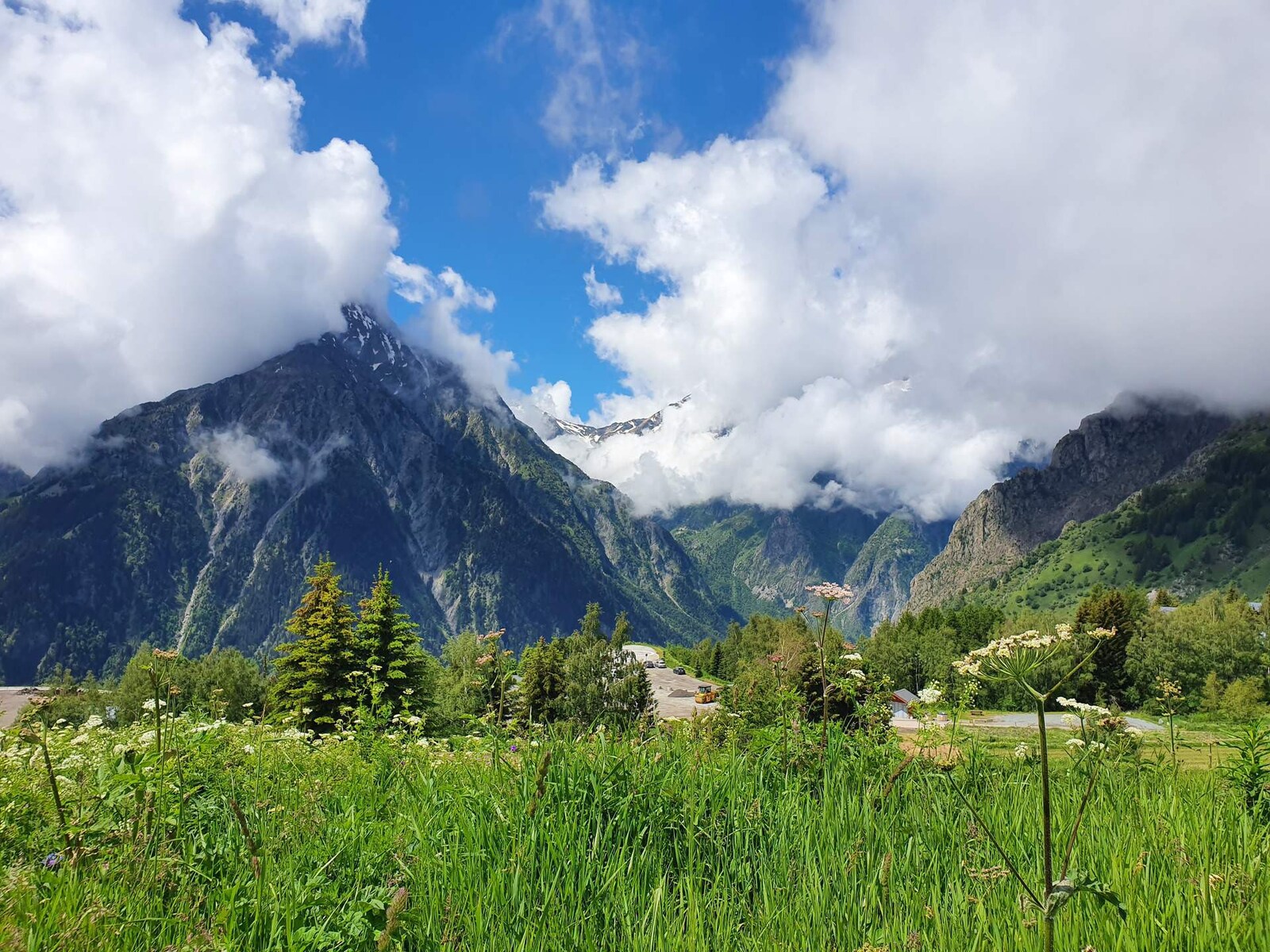 De omgeving van Les Deux Alpes
