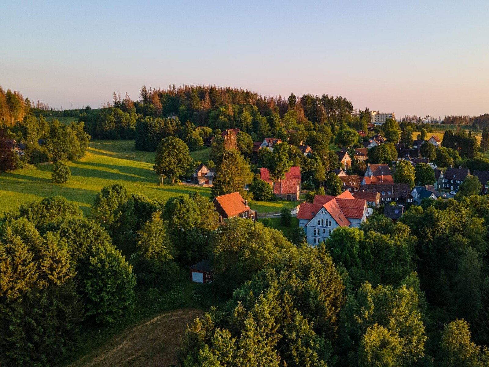 De omgeving van Clausthal-Zellerfeld