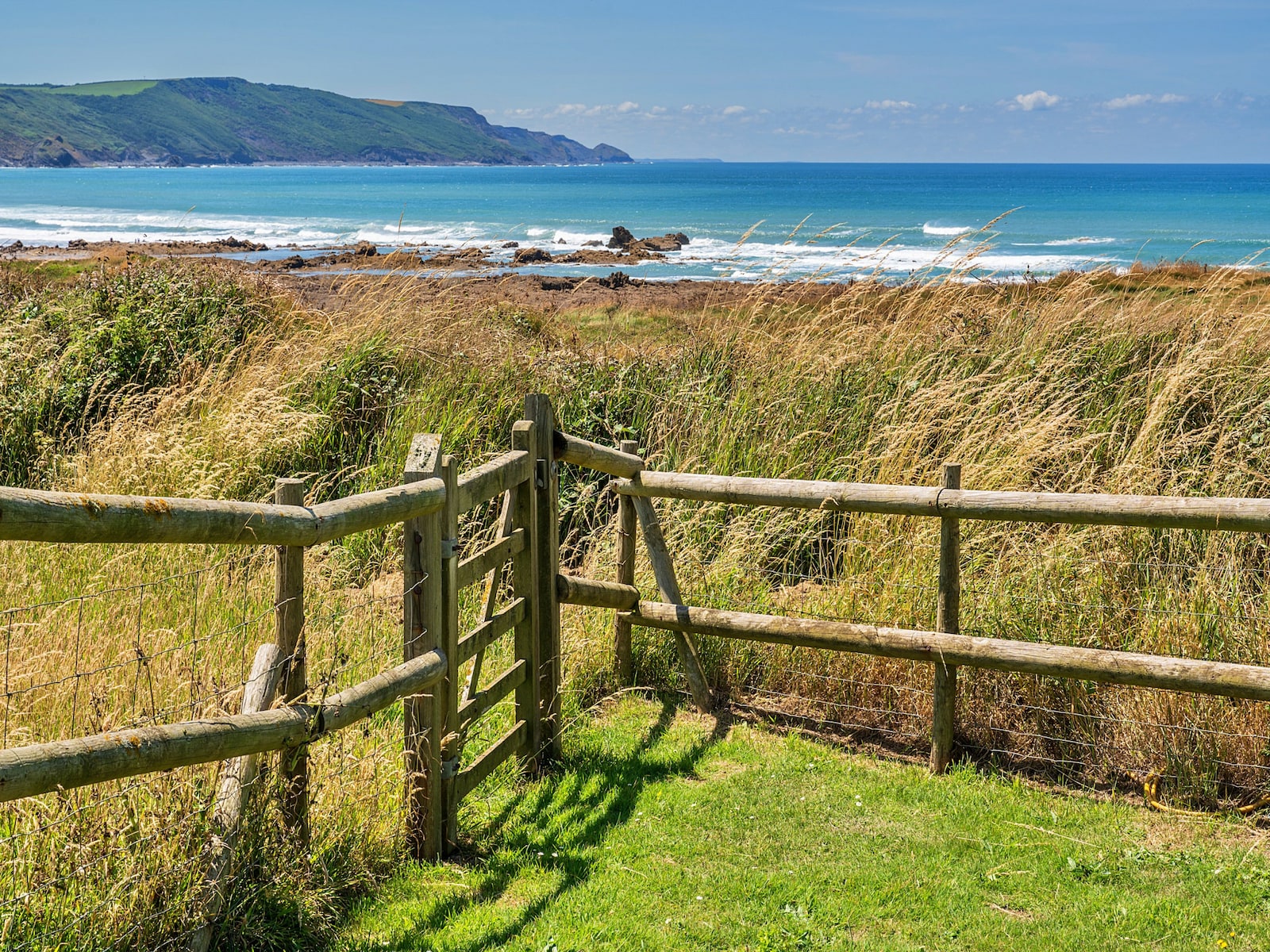 De omgeving van Widemouth Bay