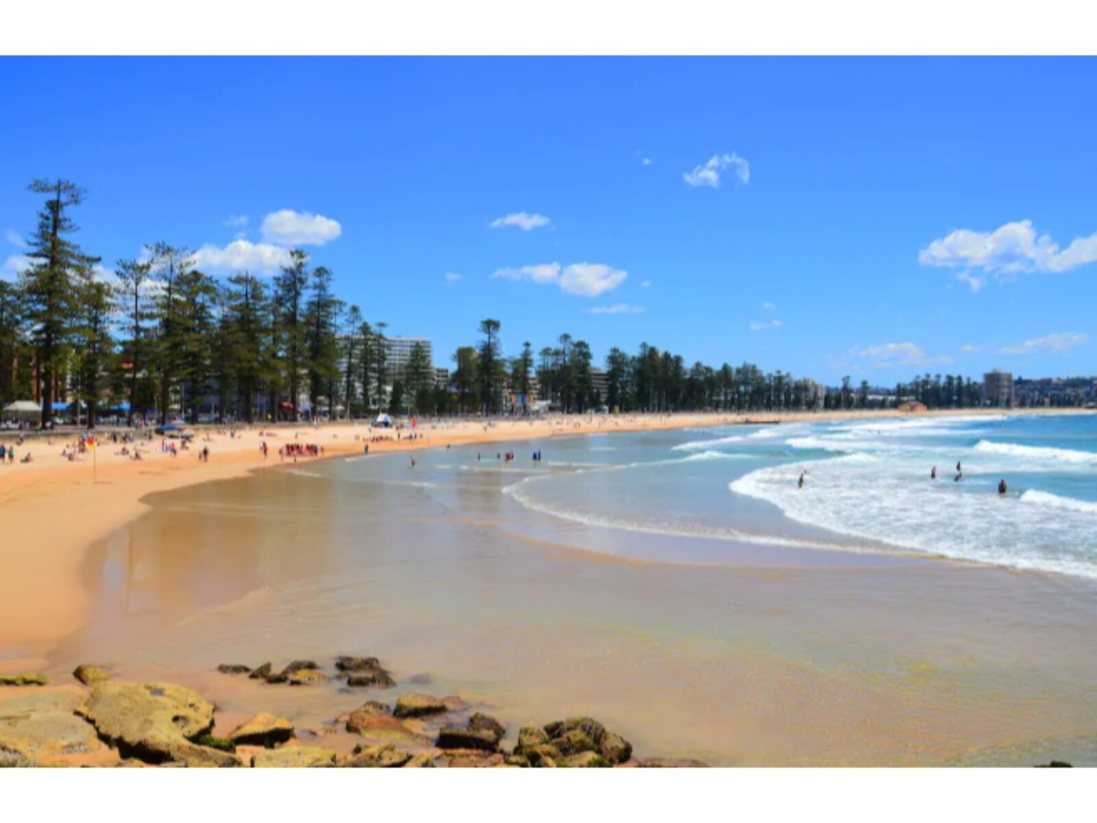 De omgeving van Manly