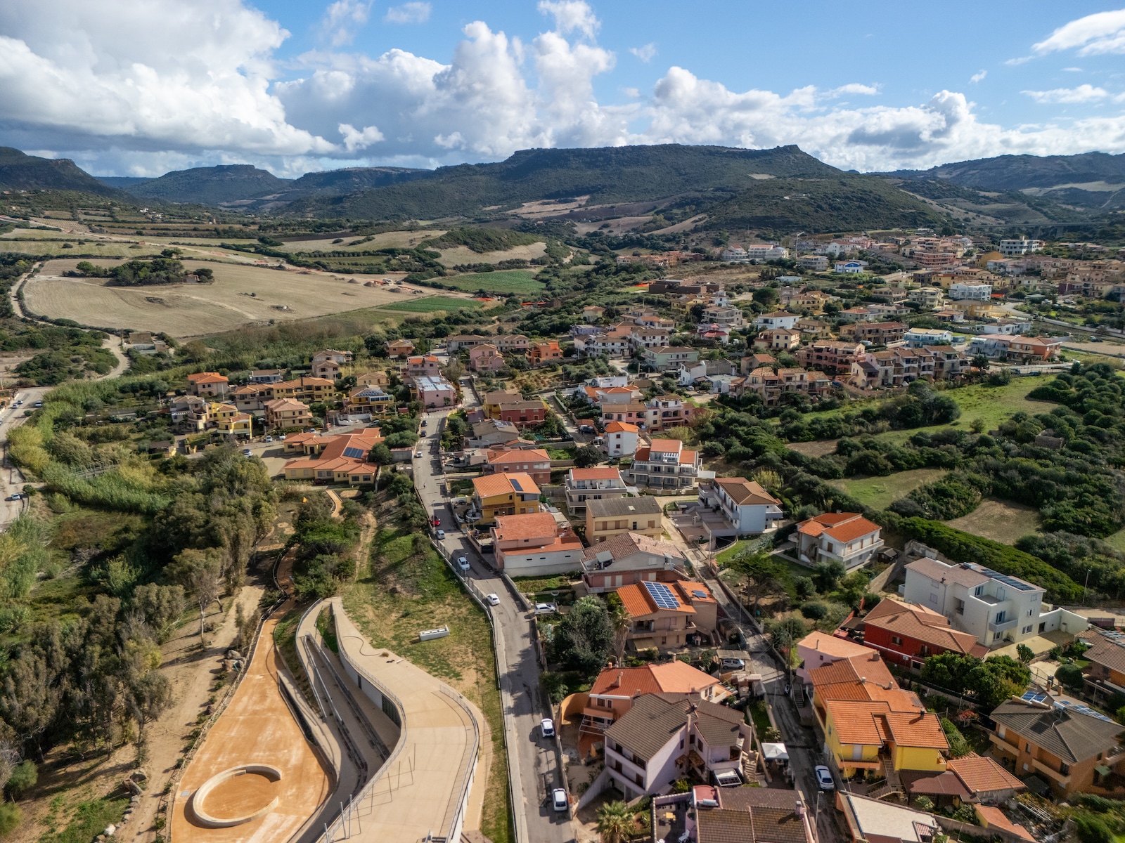 De omgeving van Castelsardo