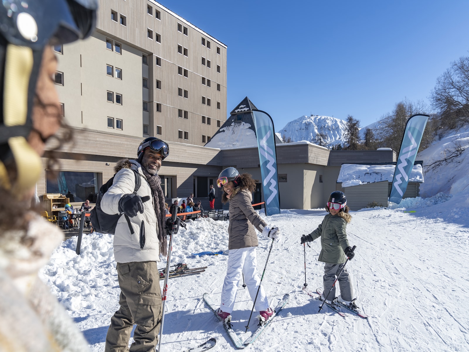 De omgeving van La Plagne