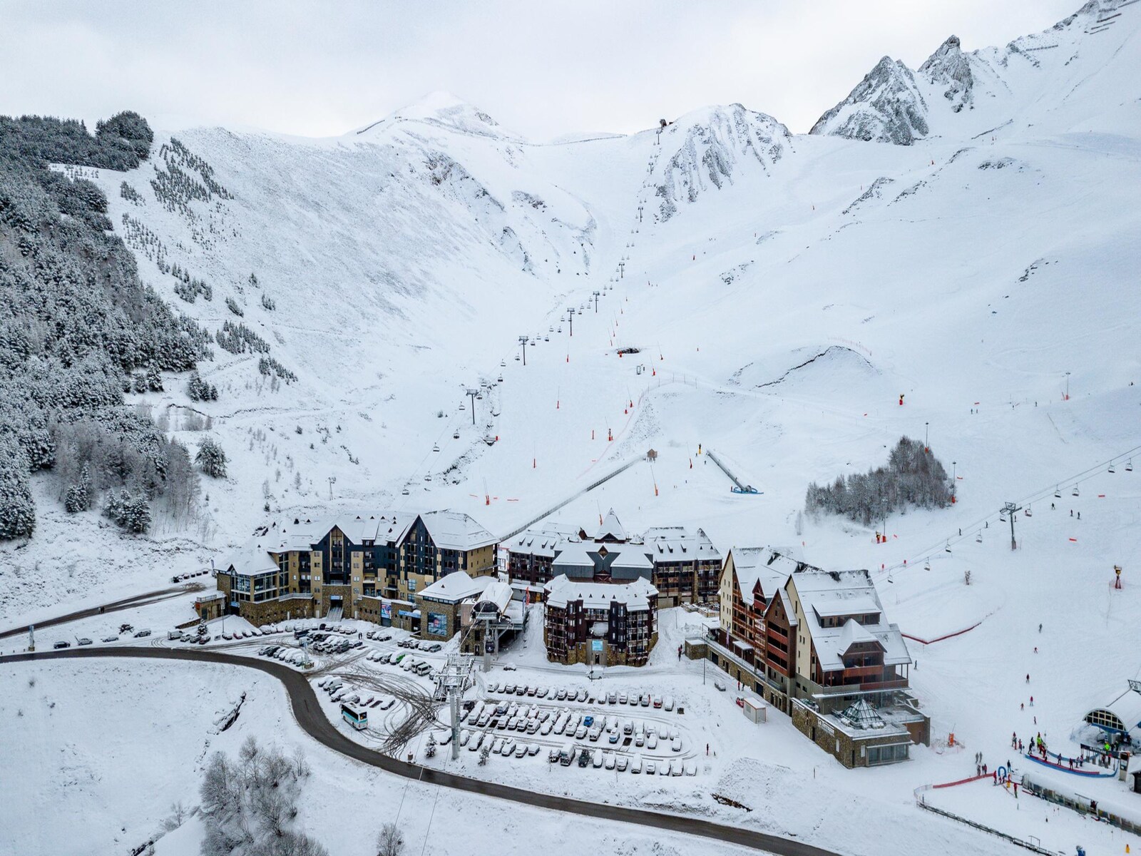 De omgeving van Peyragudes