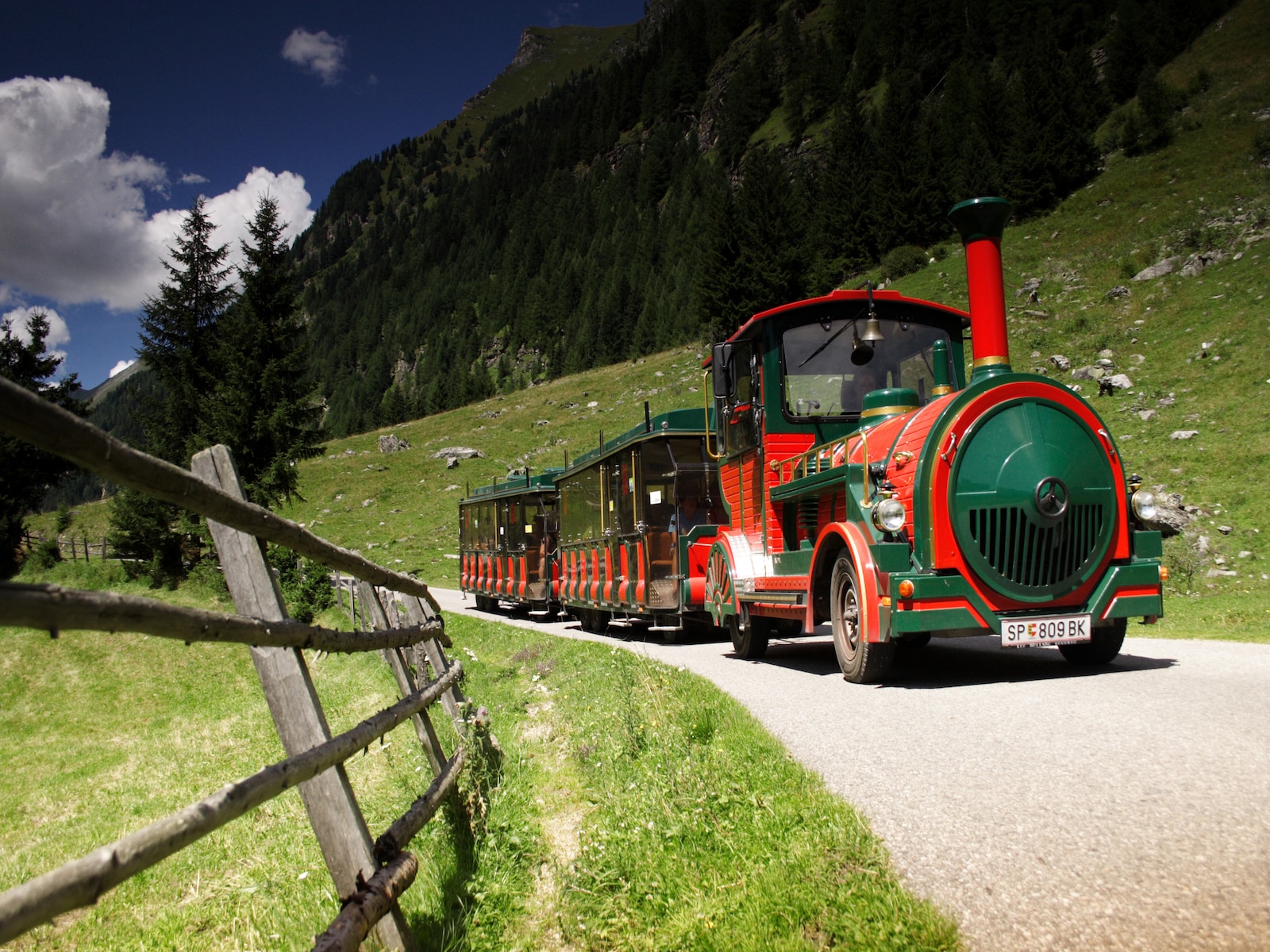 De omgeving van Rennweg am Katschberg