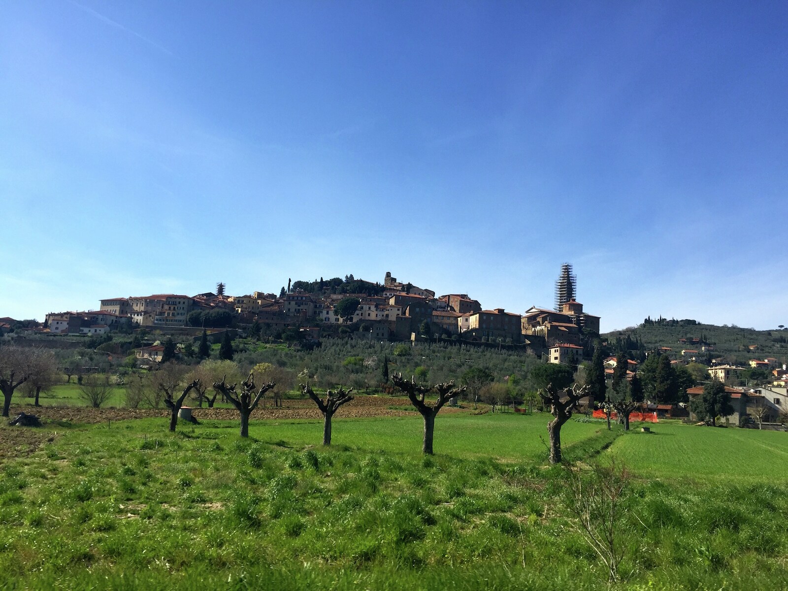 De omgeving van Castiglion Fiorentino