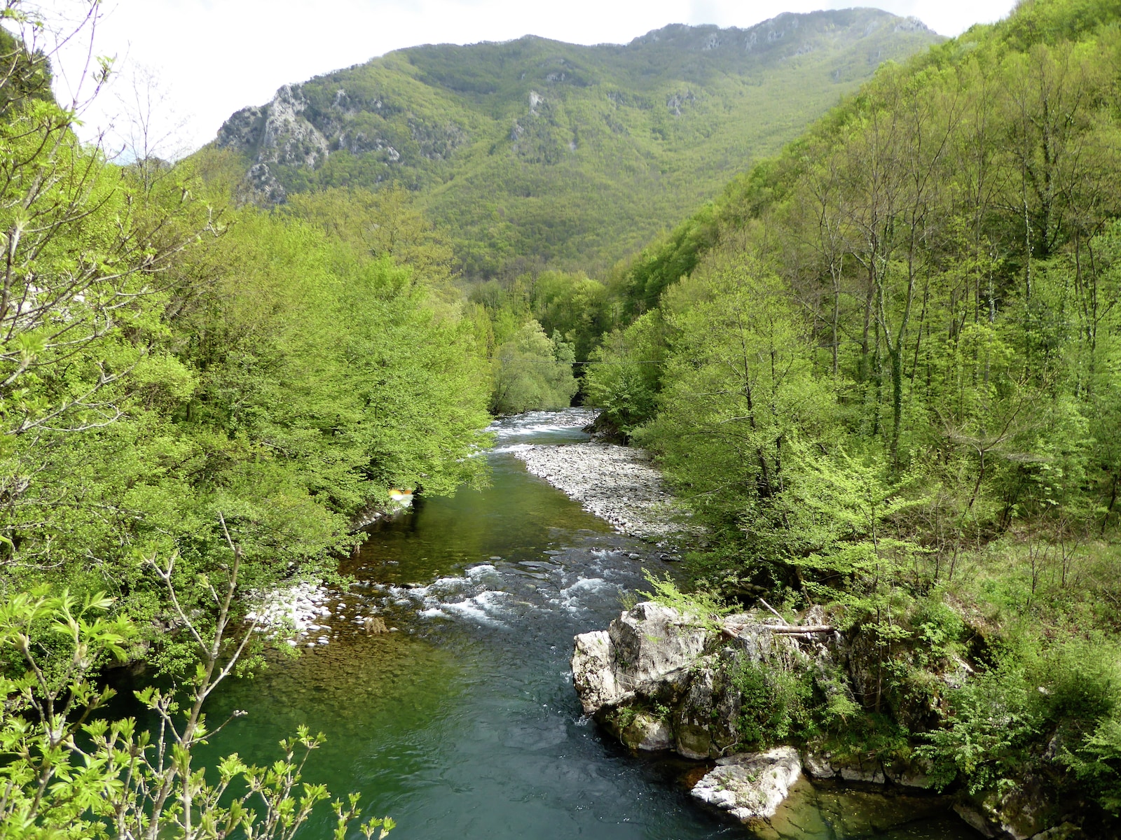 De omgeving van Bagni di Lucca