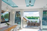 A luxury villa on the shore of the lake A luxury villa on the shore of the lake