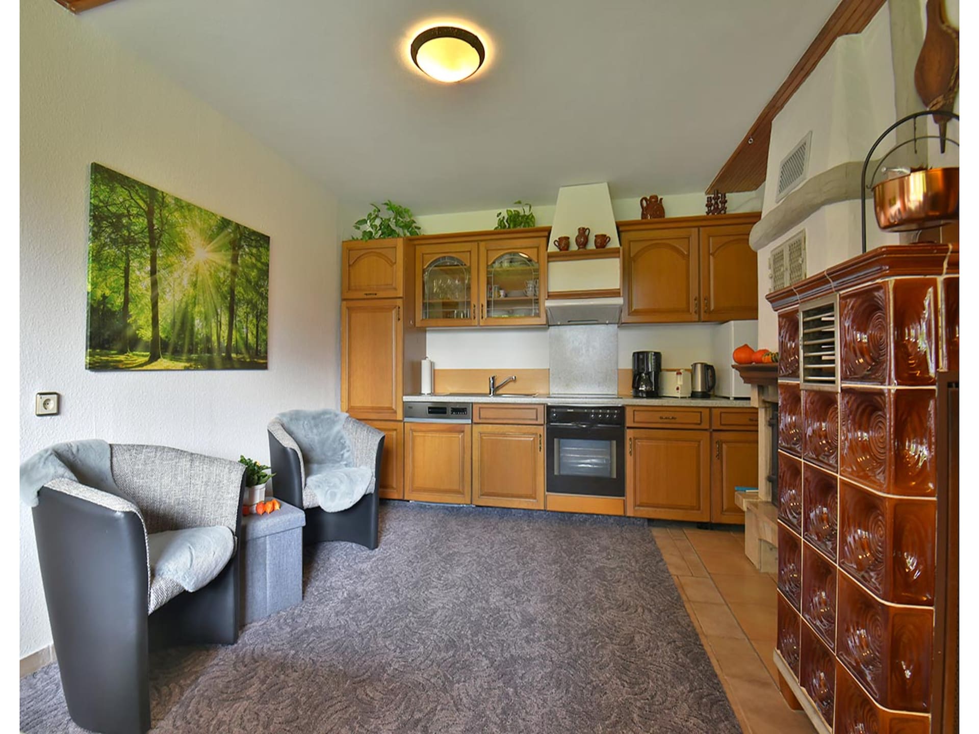 Op 700 m van de piste: rustig vakantiehuis in Steinbach-Hallenberg - foto 6