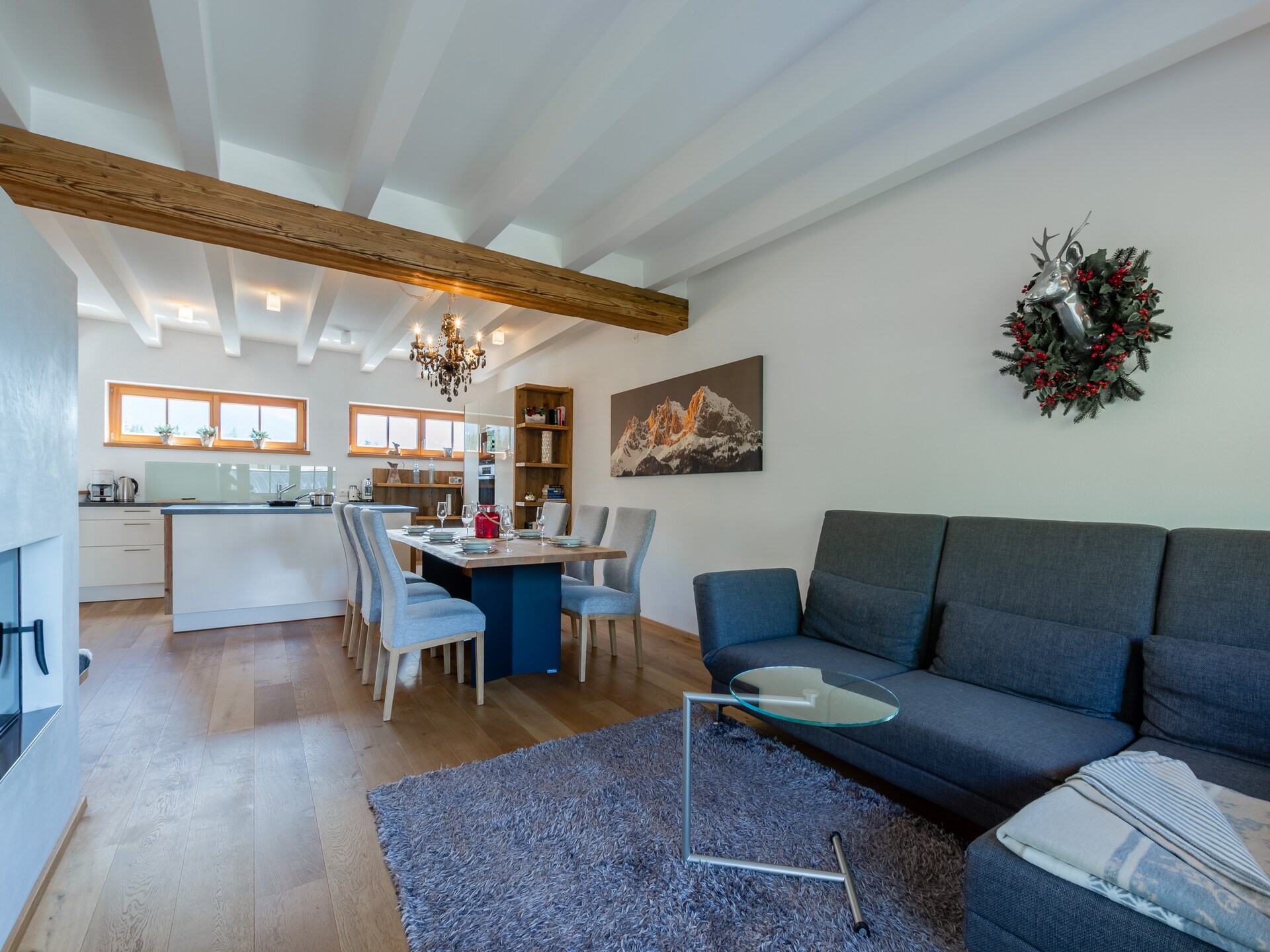 Panorama Chalet 18: Ski-in, ski-out aan de KitzSki piste in Mittersill - foto 9