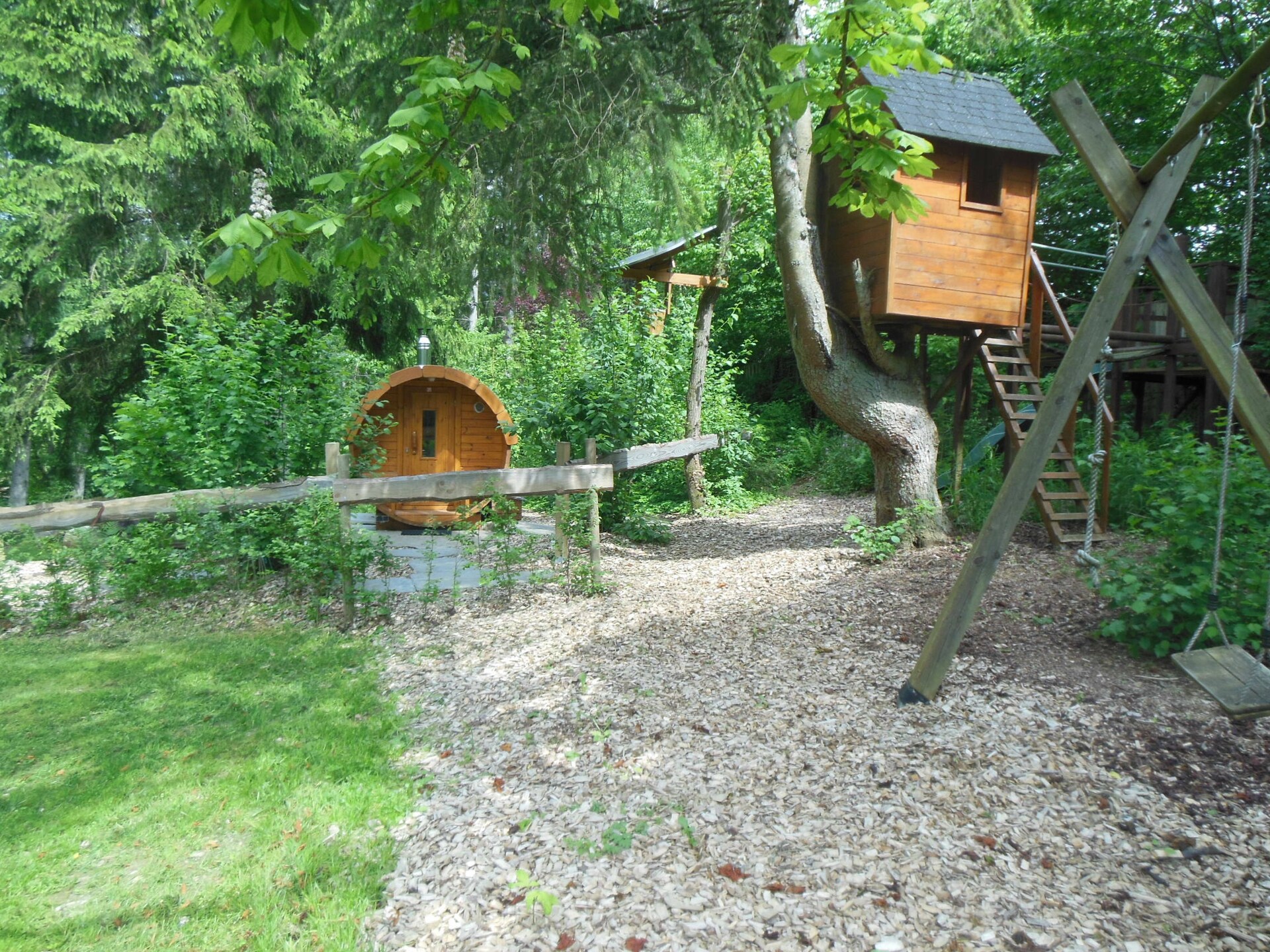 6-persoons chalet met sauna en vijver in Wibrin - foto 36