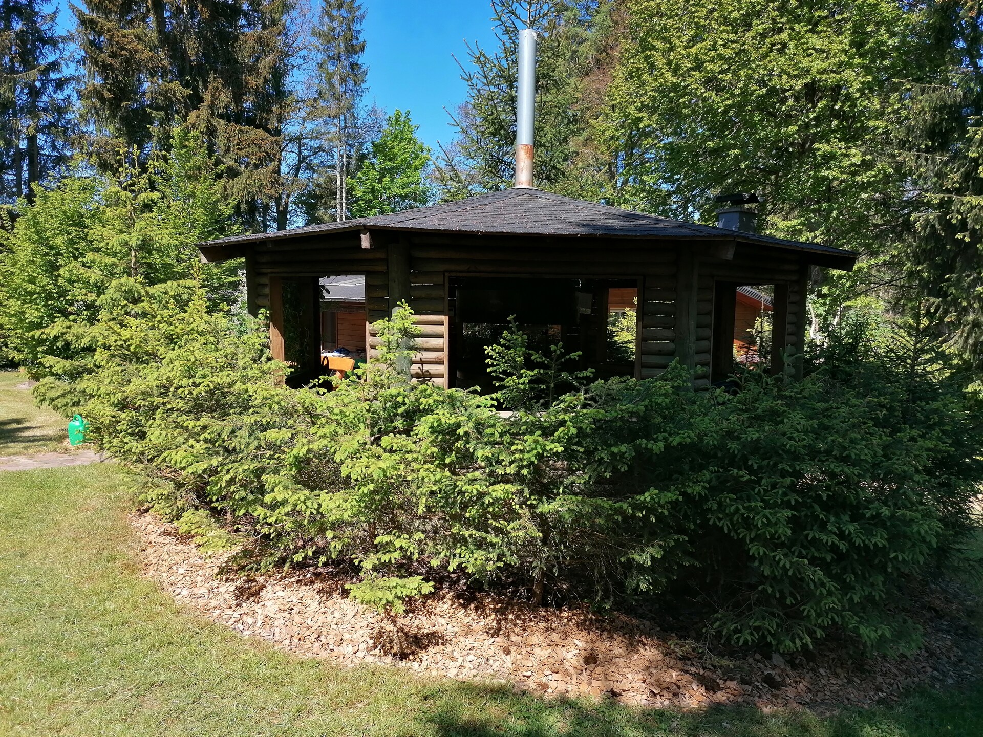 6-persoons chalet met sauna en vijver in Wibrin - foto 9