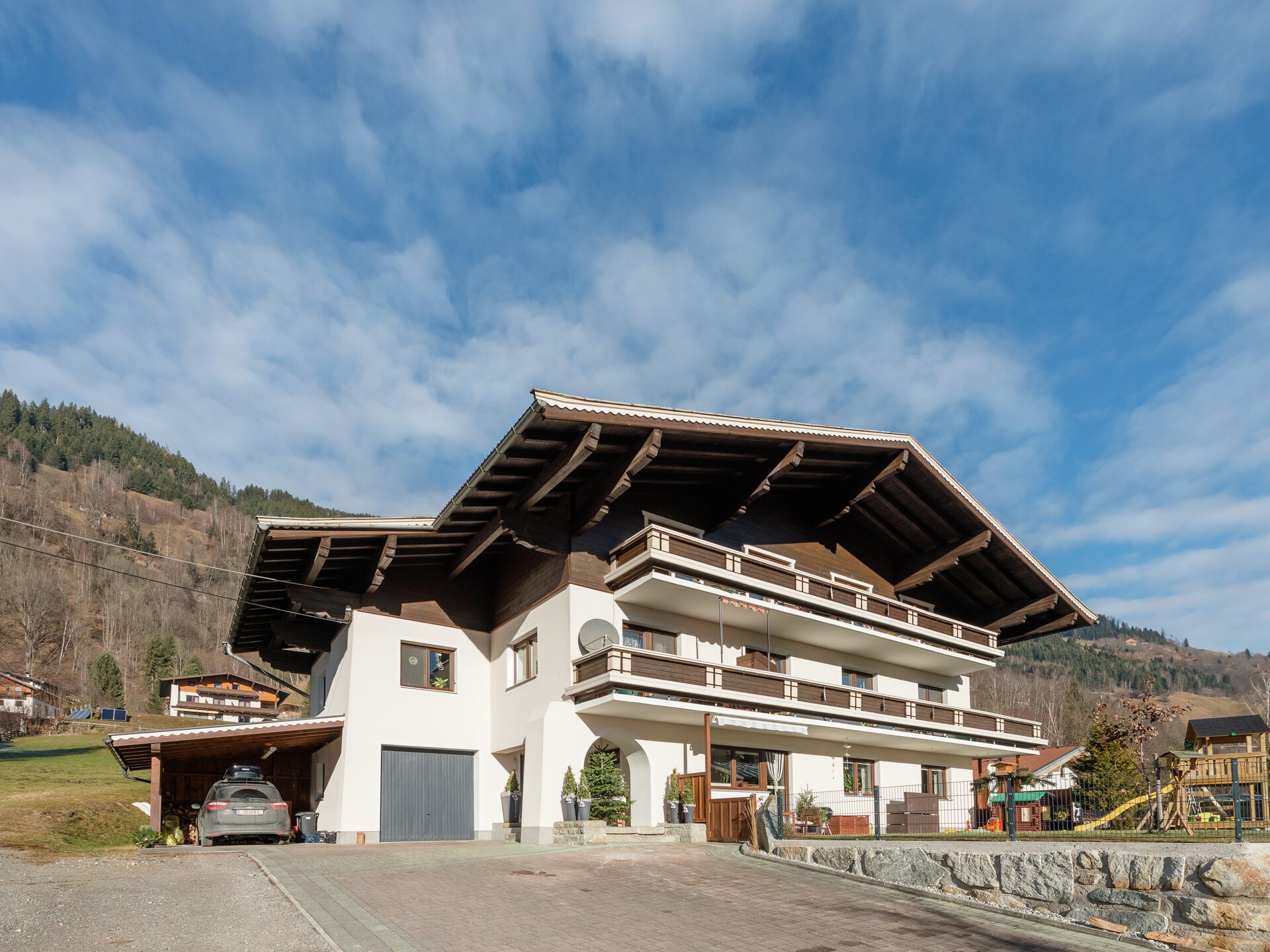 Dorfblick Bramberg: Appartement voor 6 aan de skipiste - foto 1