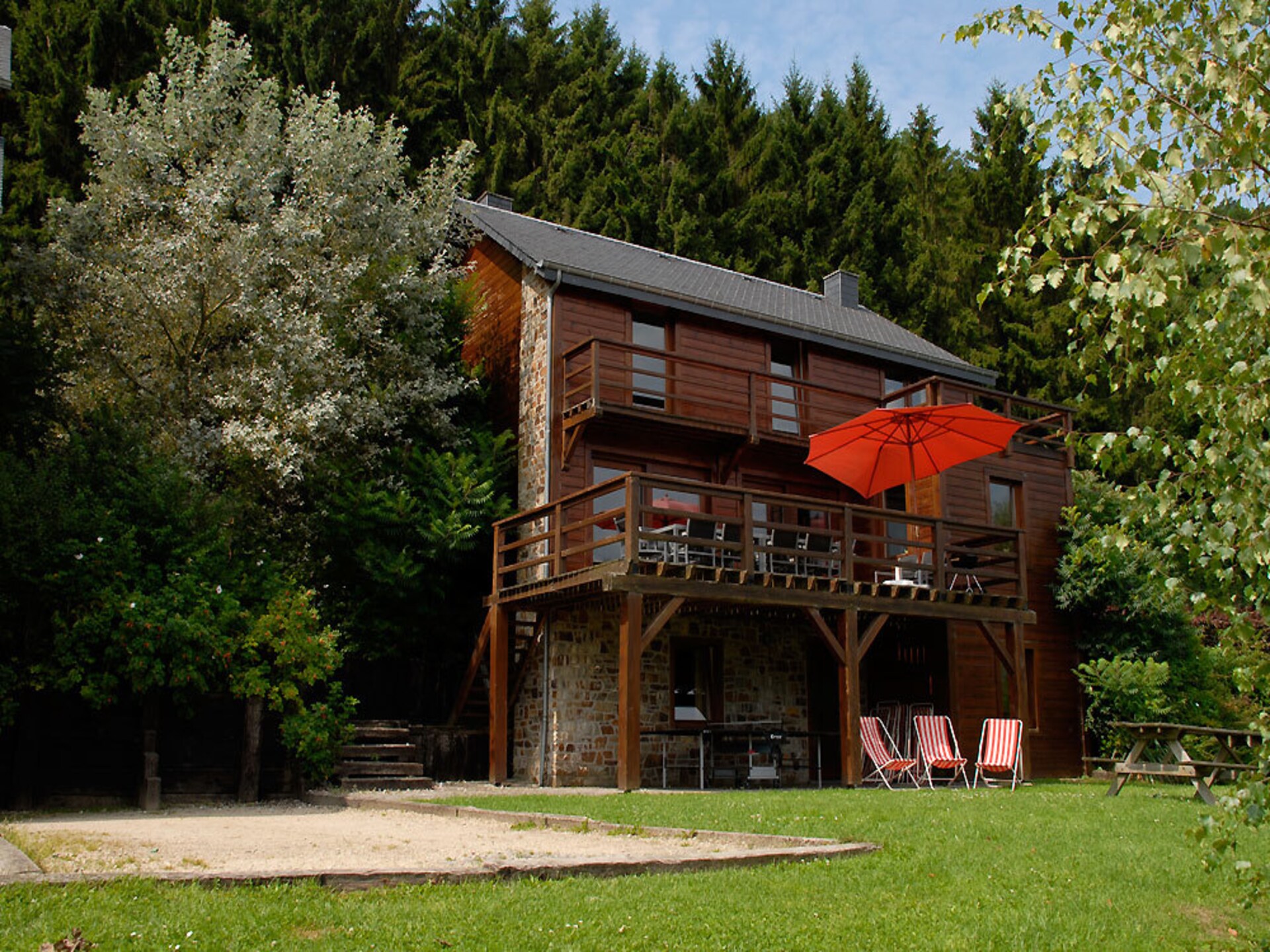 Ruim chalet Les Mirettes met uitzicht over de Ourthevallei - foto 10