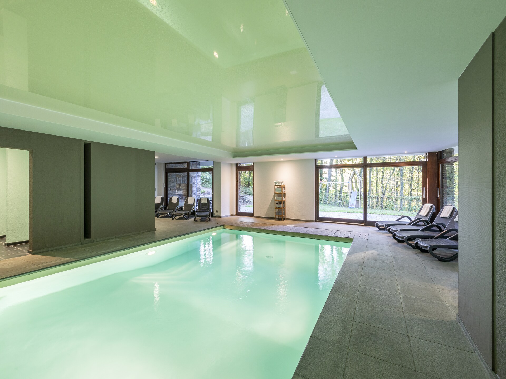 Luxe villa voor 20 personen met privézwembad en sauna in de bossen bij Malmedy - foto 9