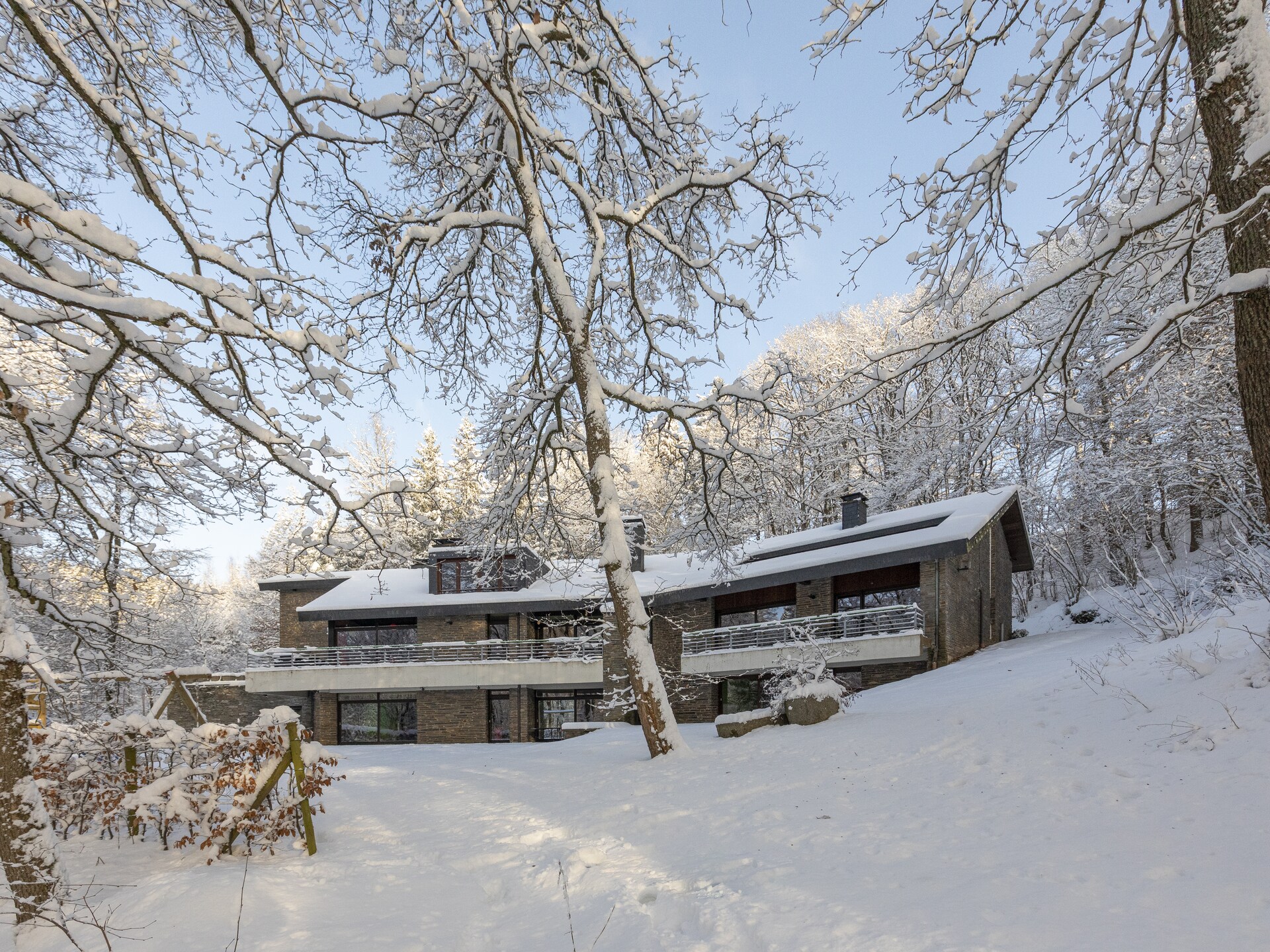 Luxe villa voor 20 personen met privézwembad en sauna in de bossen bij Malmedy - foto 3