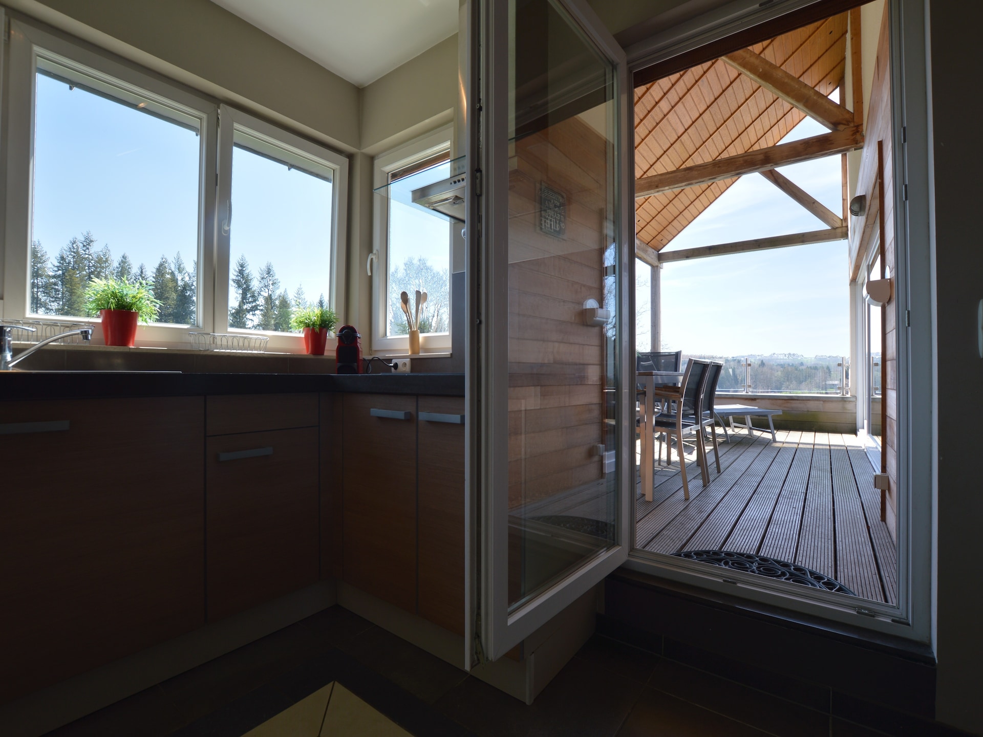 Wellness appartement La Terrasse du Lac aan het meer in Robertville - foto 15