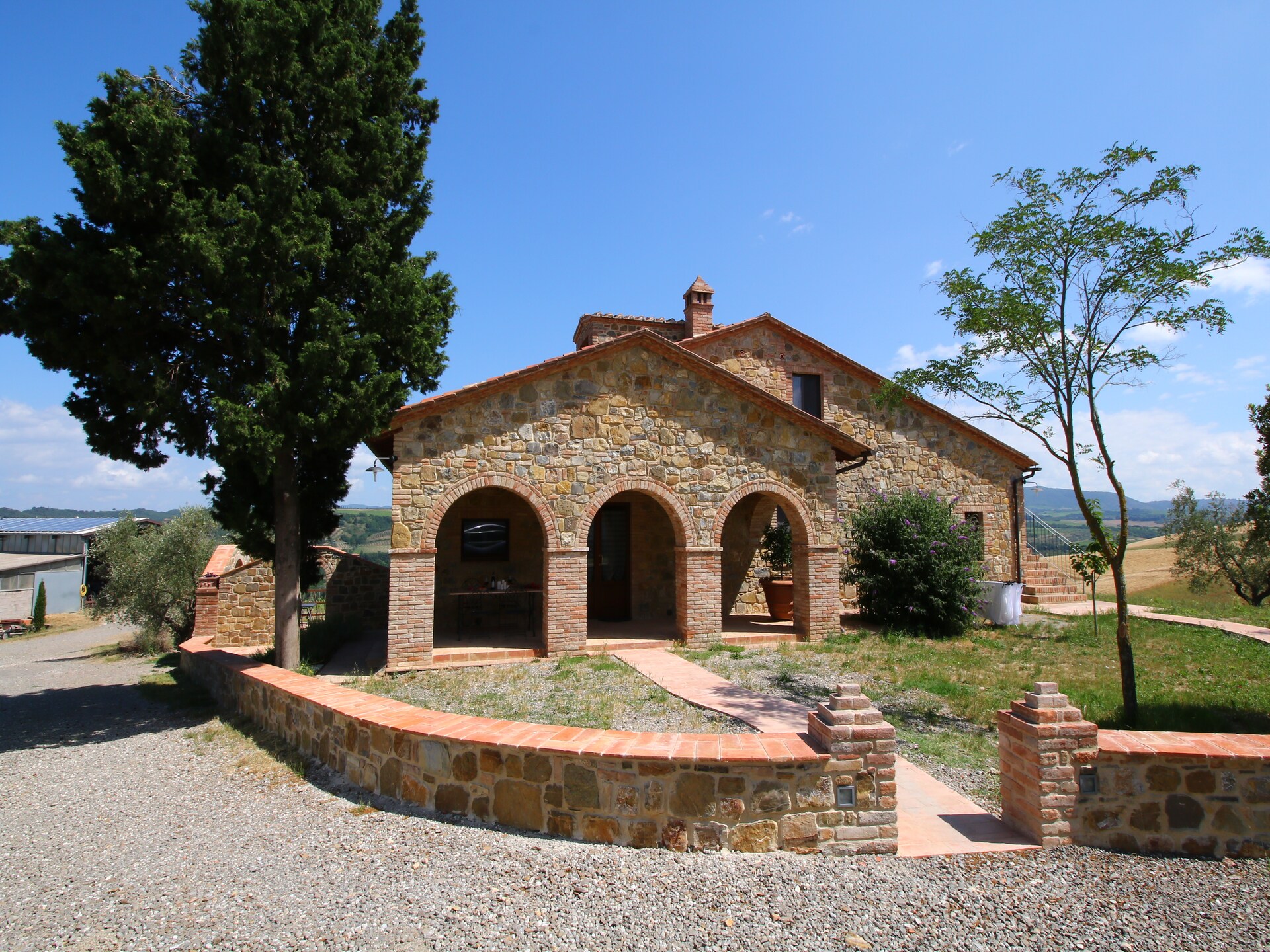 Authentieke biologische boerderij met zwembad bij Castel del Piano, Toscane - foto 1