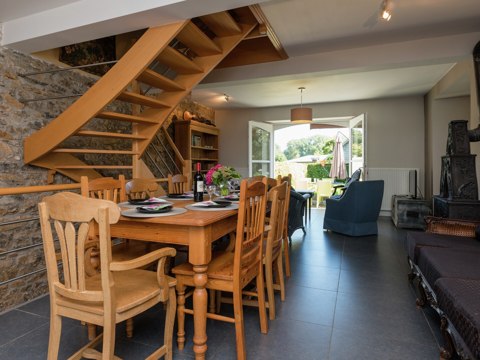 Modern vakantiehuis voor 8 met sauna en tuin bij Sprimont - foto 10