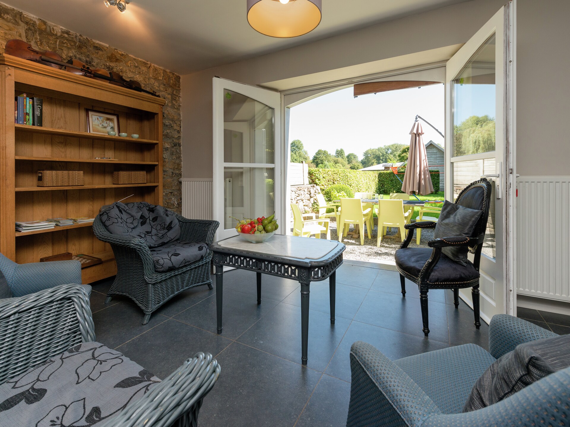 Modern vakantiehuis voor 8 met sauna en tuin bij Sprimont - foto 9