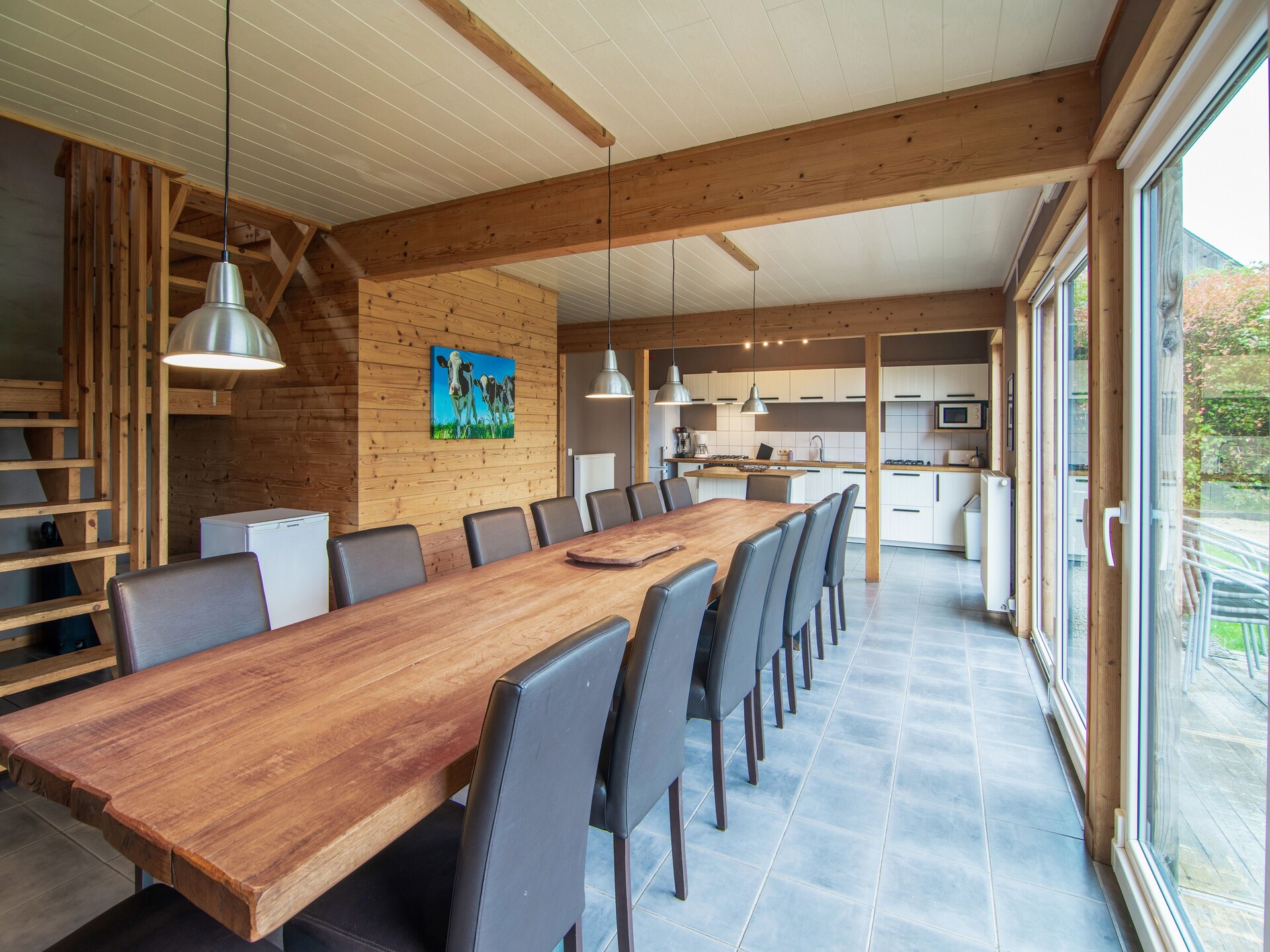Op 500 m van de piste: ruim vakantiehuis voor 15 personen in Waimes - foto 8