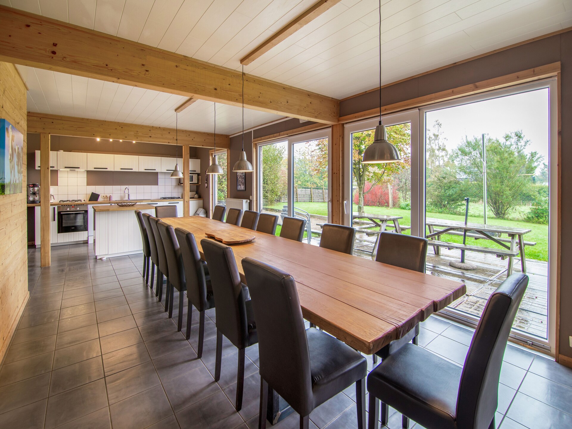 Op 500 m van de piste: ruim vakantiehuis voor 15 personen in Waimes - foto 7