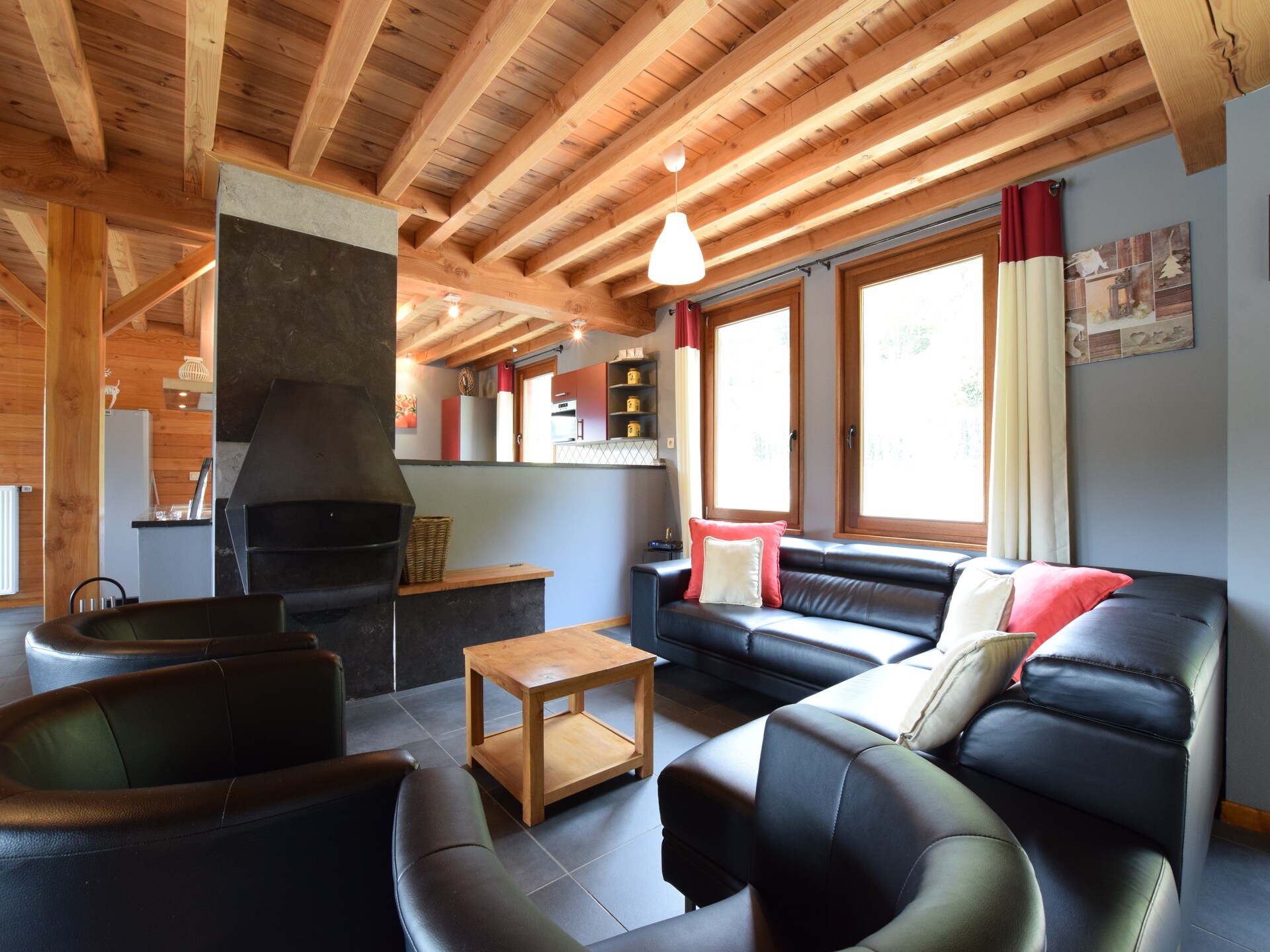 Modern vakantiehuis voor 15 personen met sauna en speelkamer in Rendeux - foto 2