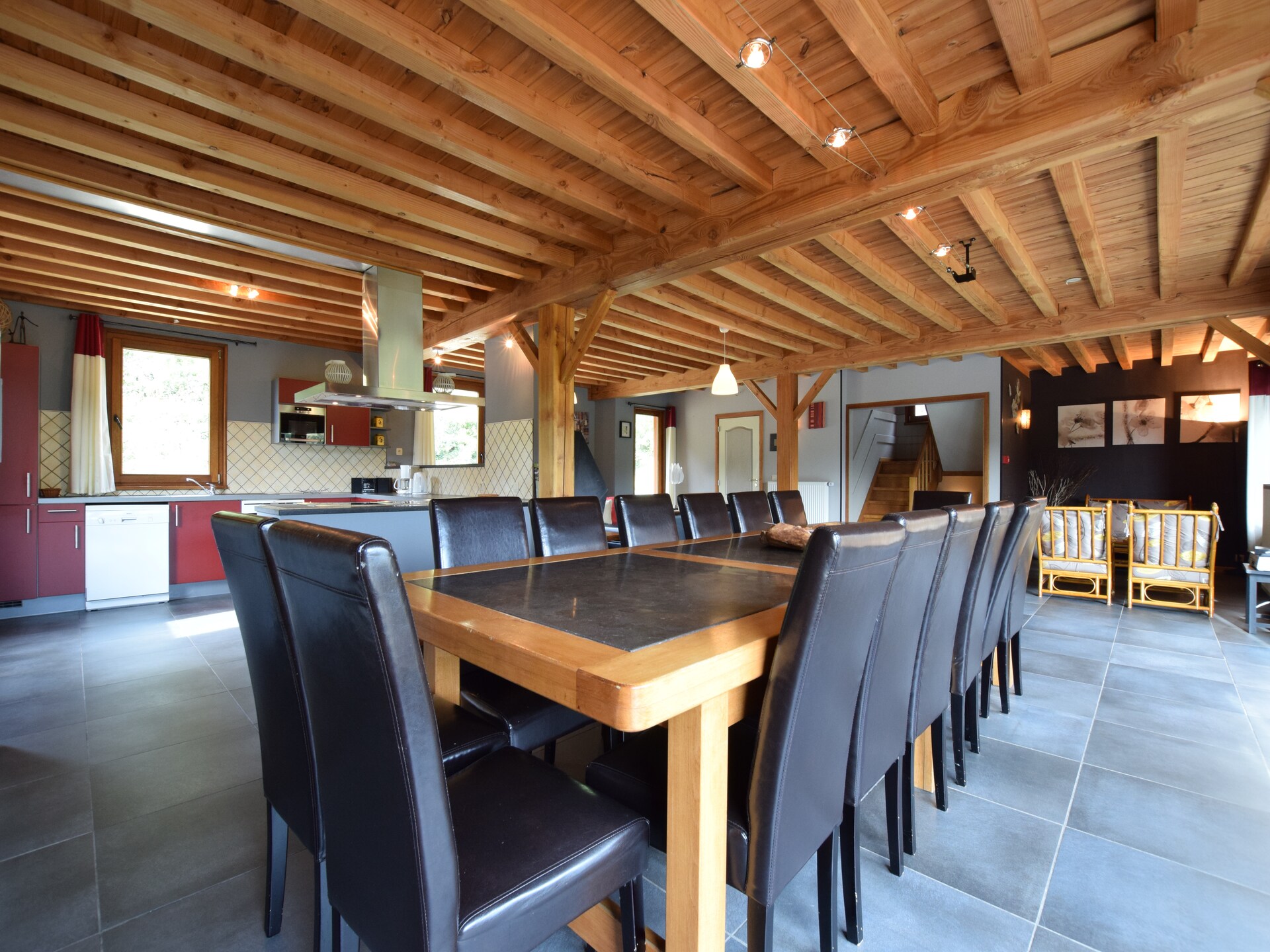 Modern vakantiehuis voor 15 personen met sauna en speelkamer in Rendeux - foto 14