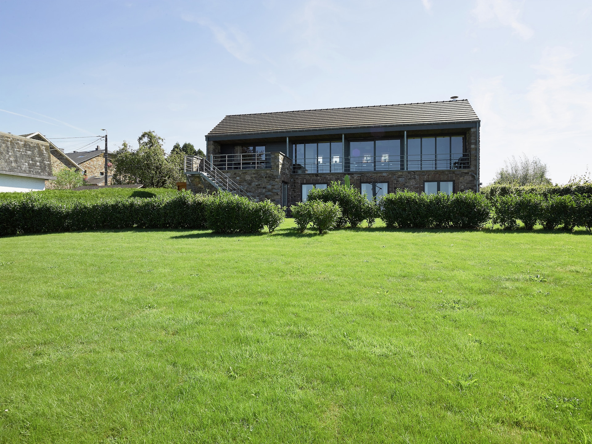Ruim vakantiehuis Les Prairies in Stoumont met sauna en bubbelbad - foto 30