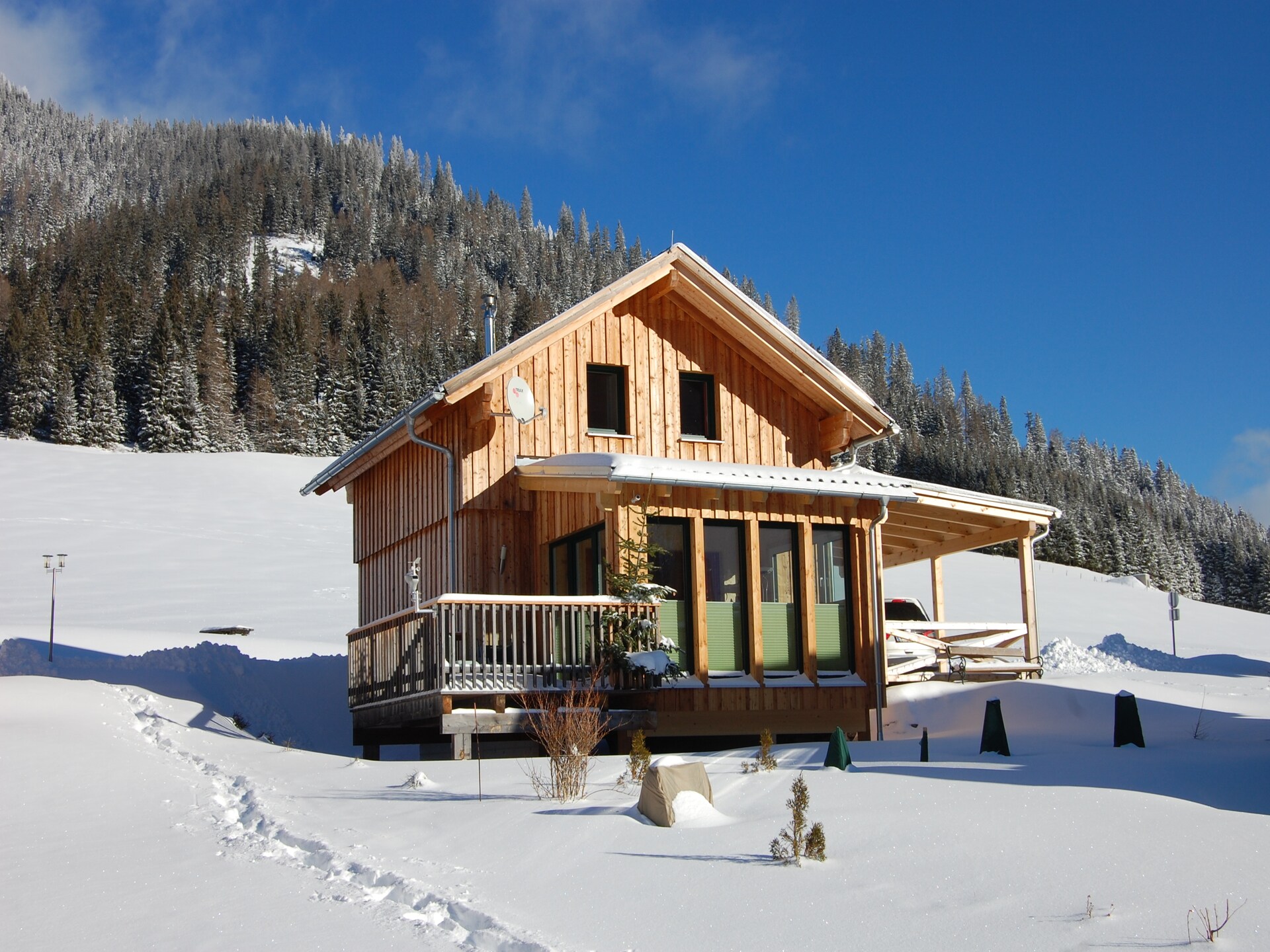 Vrijstaand chalet voor 5 personen aan de bosrand in Hohentauern - foto 35