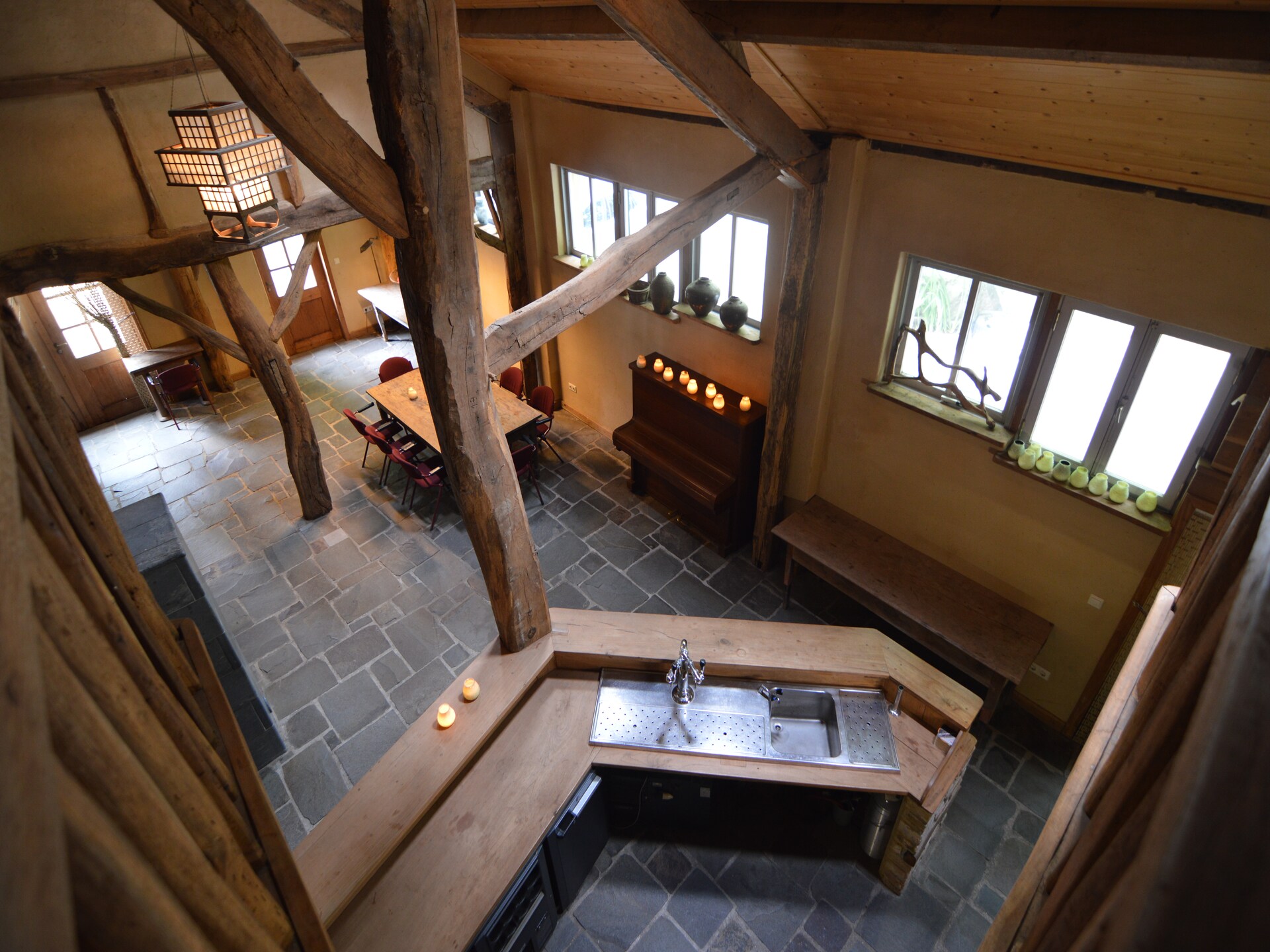 Lodge Maasduinen: sfeervol houten vakantiehuis voor 12 in Nationaal Park - foto 9