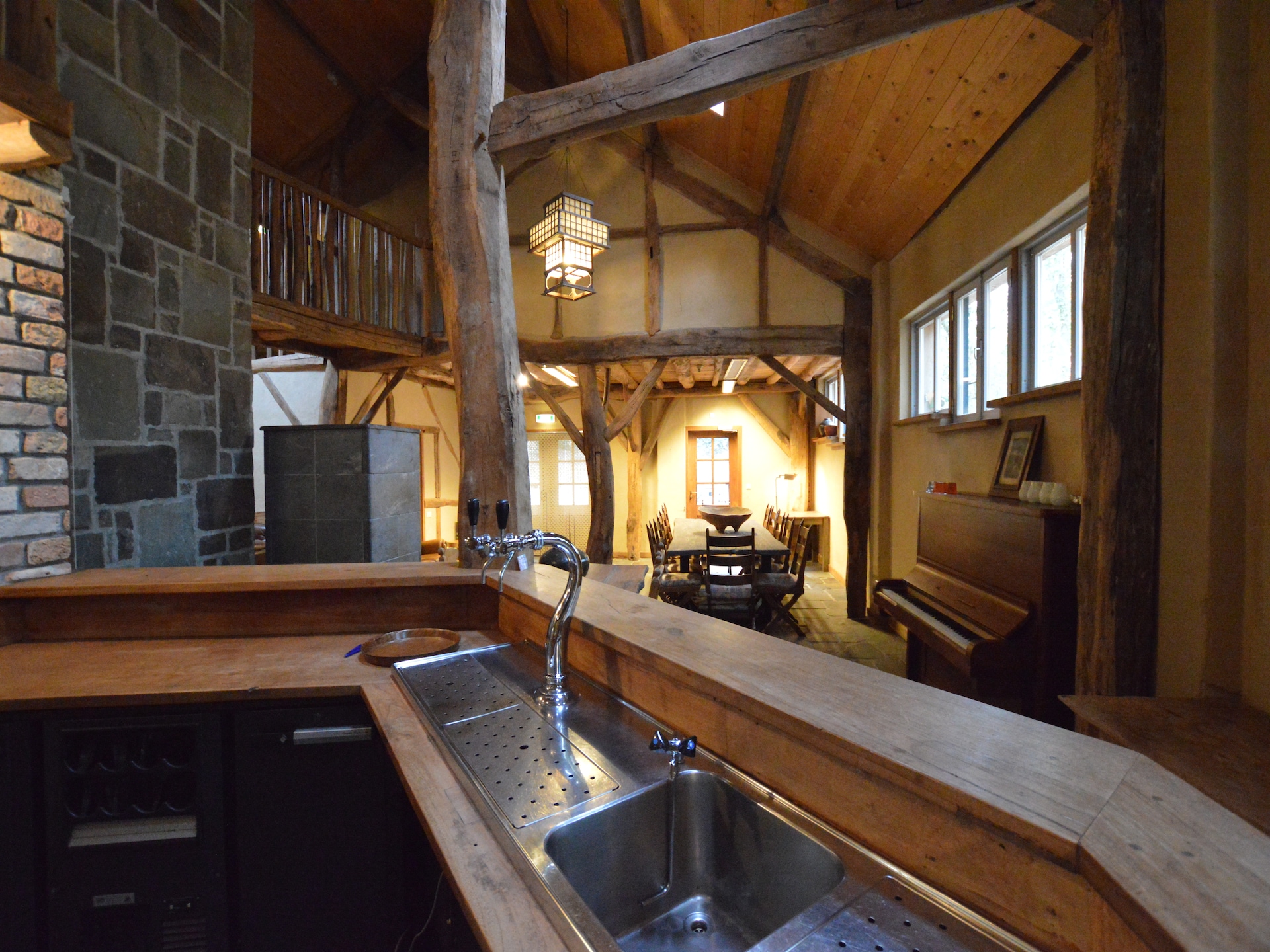 Lodge Maasduinen: sfeervol houten vakantiehuis voor 12 in Nationaal Park - foto 26