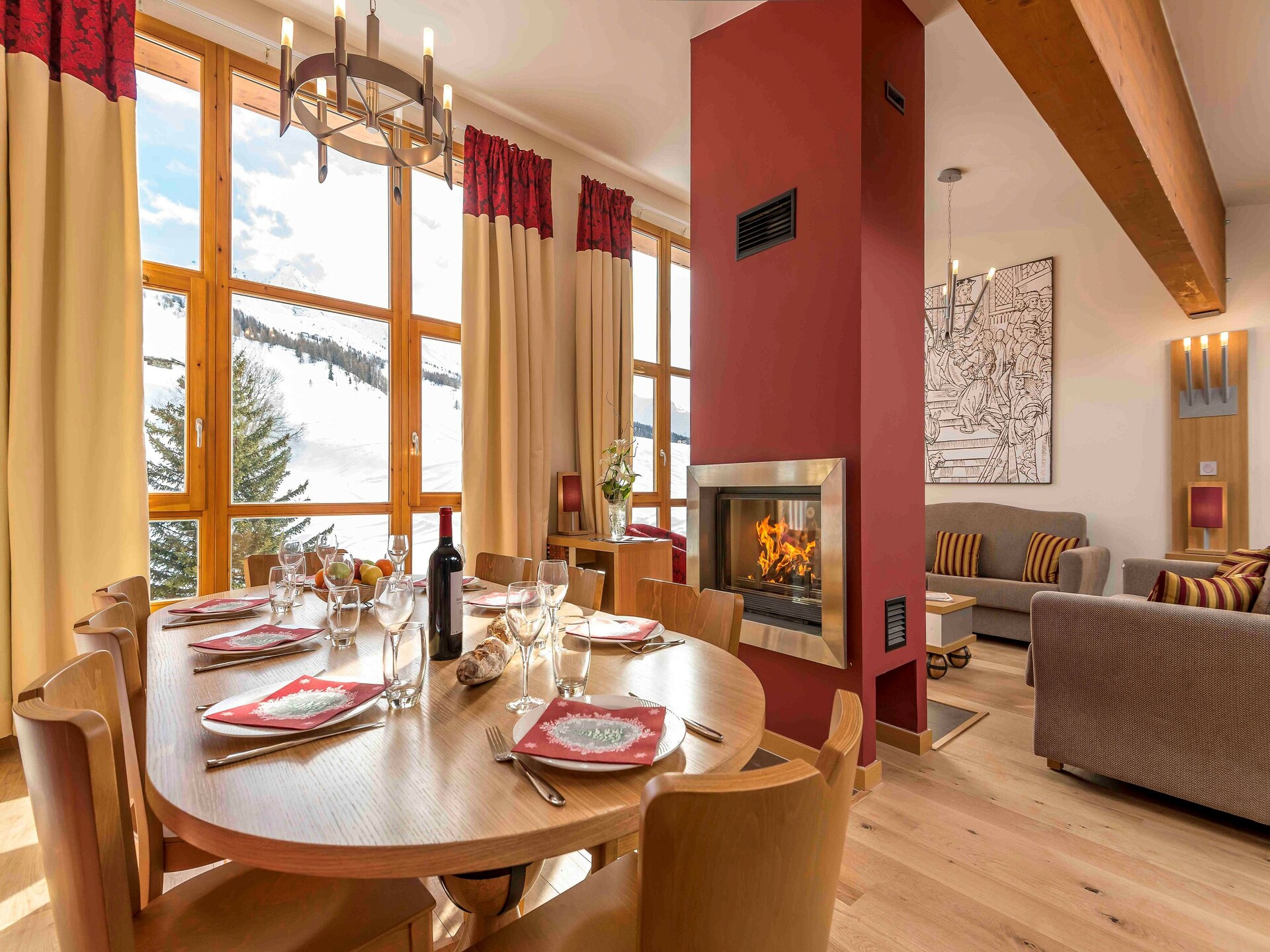Appartement 6p in Arc 1800 direct aan de piste van Paradiski - foto 10