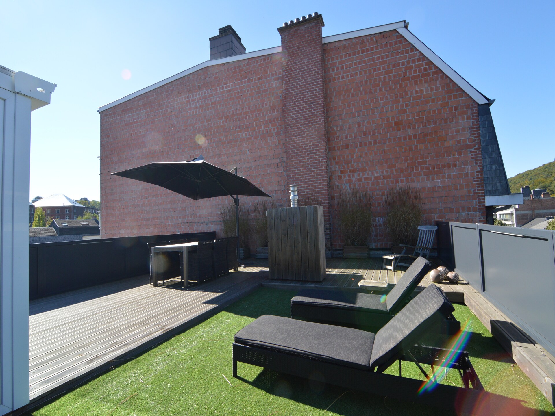 Licht appartement in centrum Spa met dakterras, vlak bij de thermen - foto 18
