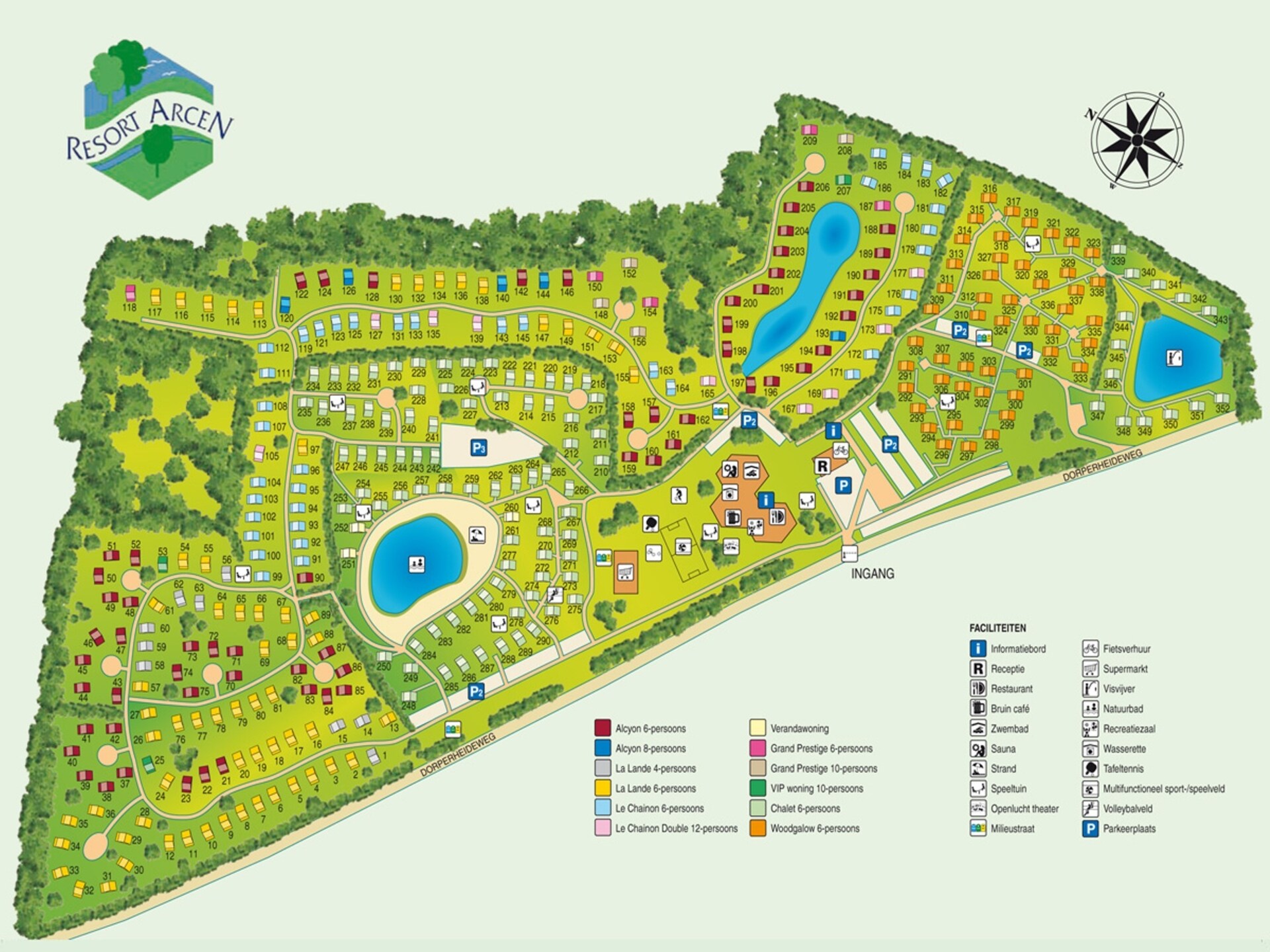 Comfortabele 6-persoonsvilla op vakantiepark in groen Arcen - foto 40