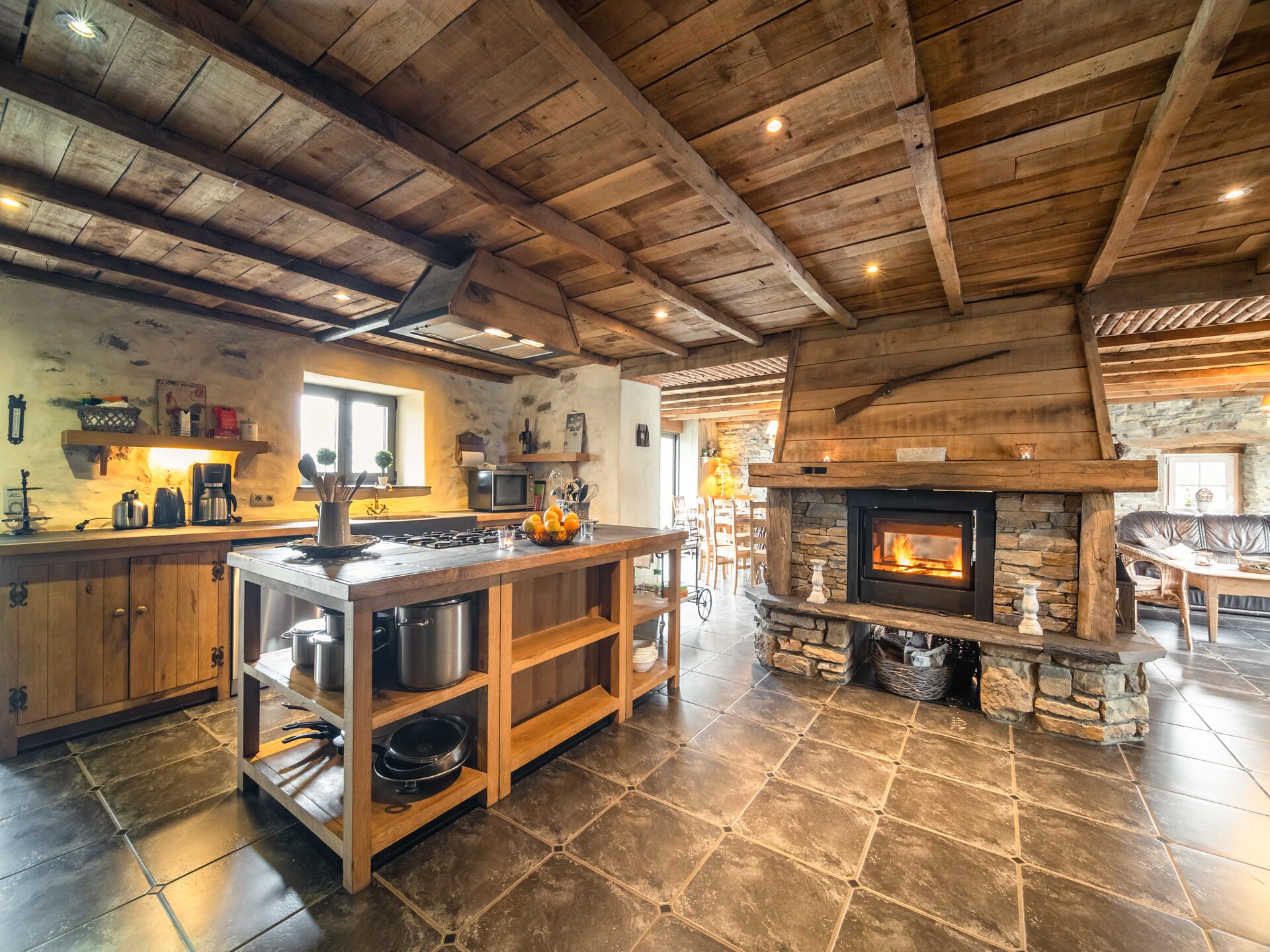 Luxe vakantiehuis voor 14 personen met wellness in de bossen van Manhay - foto 9