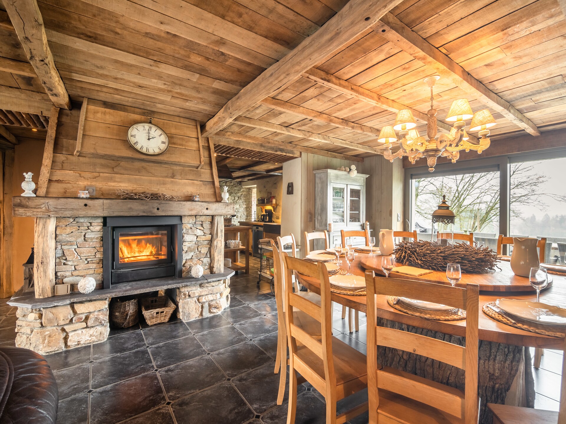 Luxe vakantiehuis voor 14 personen met wellness in de bossen van Manhay - foto 8