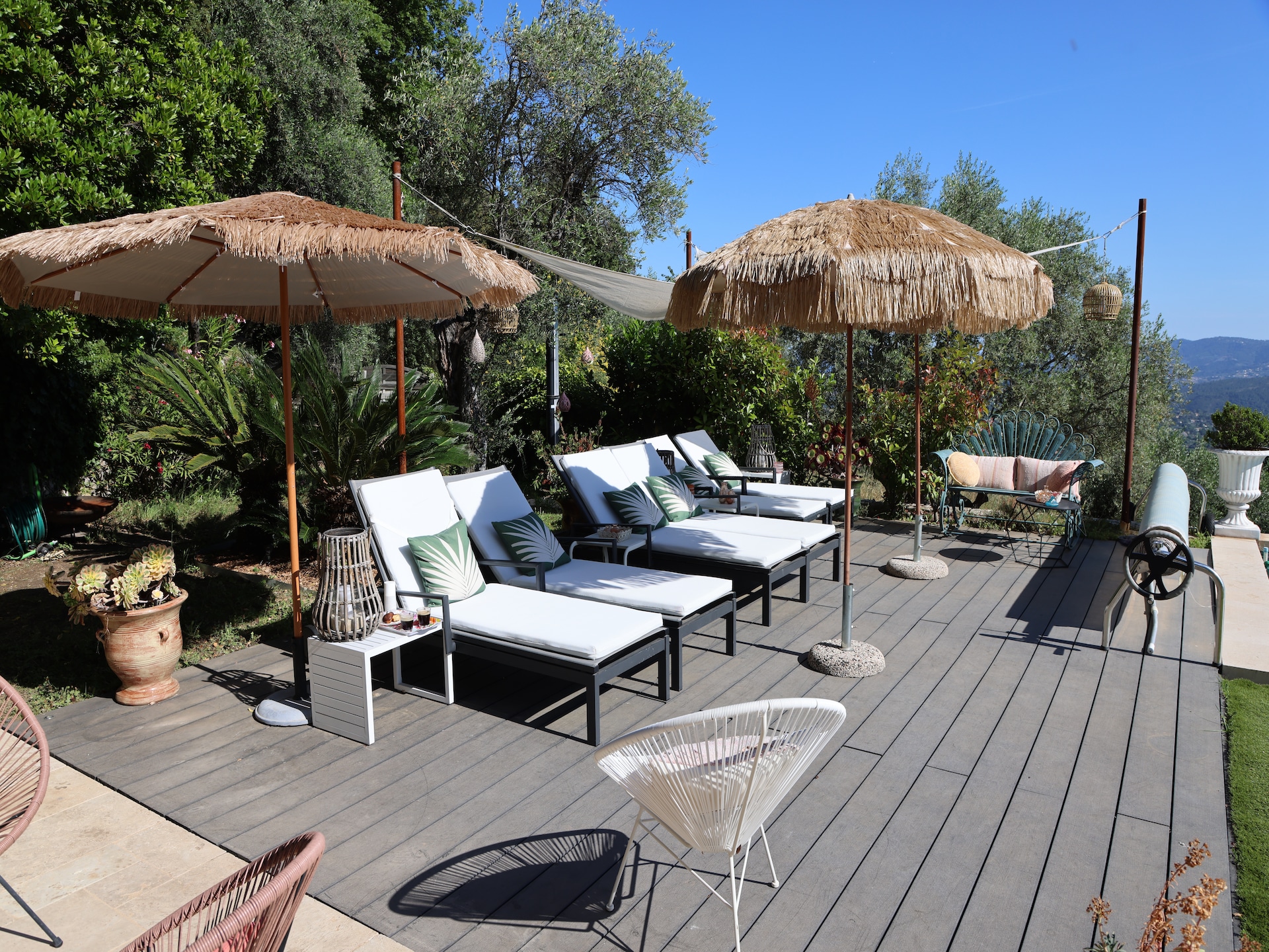 Villa Roucaou: Luxe familievilla met privézwembad en zeezicht bij Grasse - foto 9