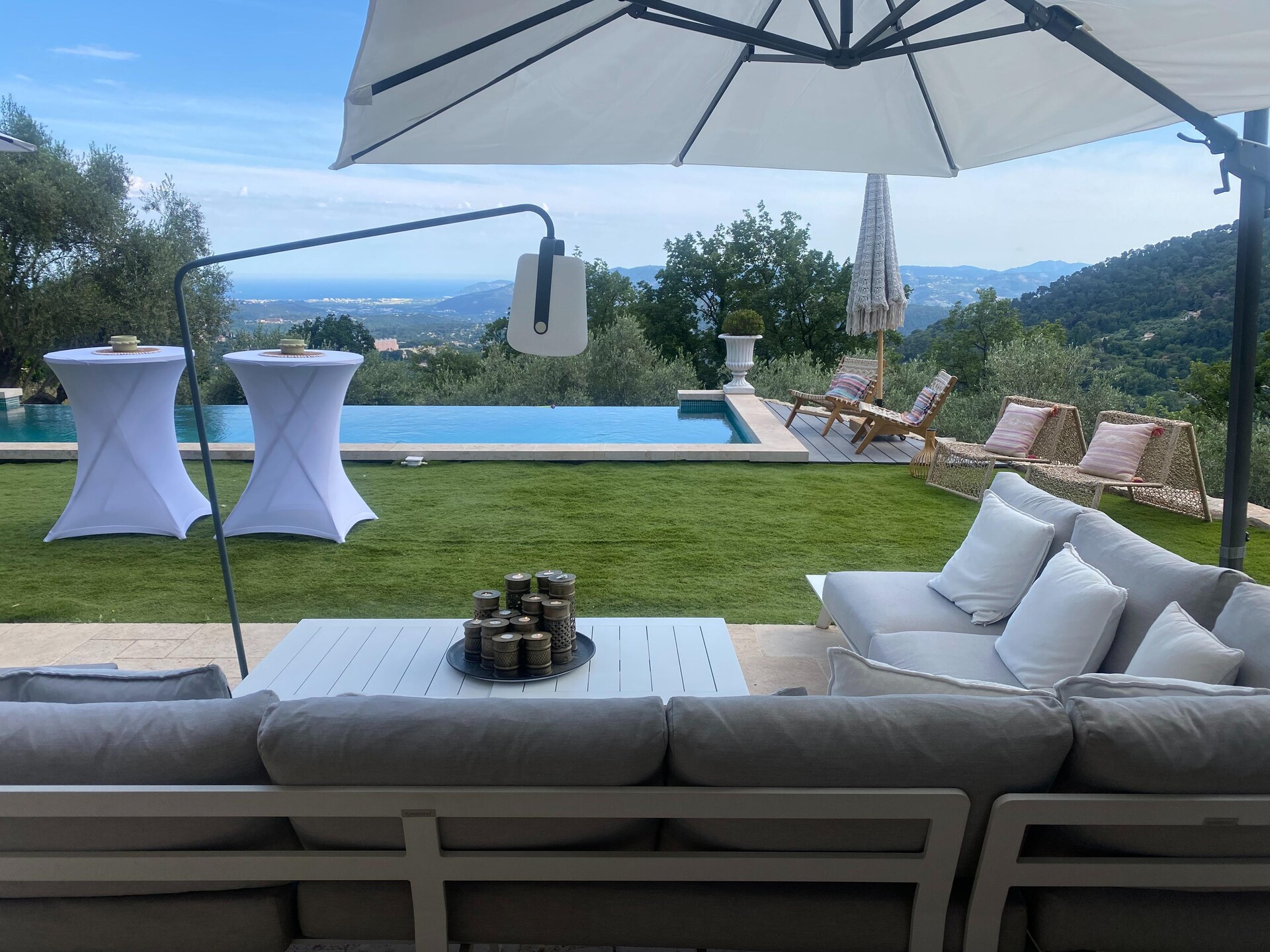 Villa Roucaou: Luxe familievilla met privézwembad en zeezicht bij Grasse - foto 16