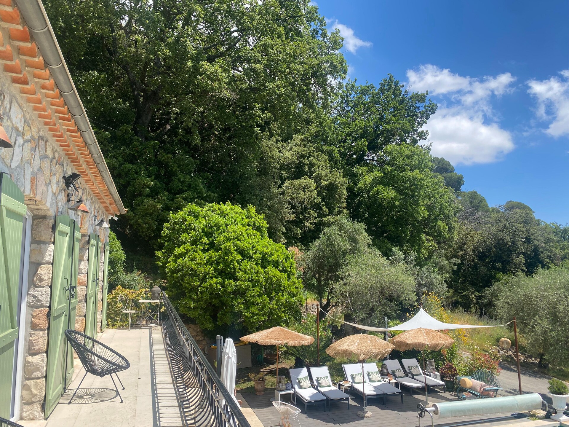 Villa Roucaou: Luxe familievilla met privézwembad en zeezicht bij Grasse - foto 28