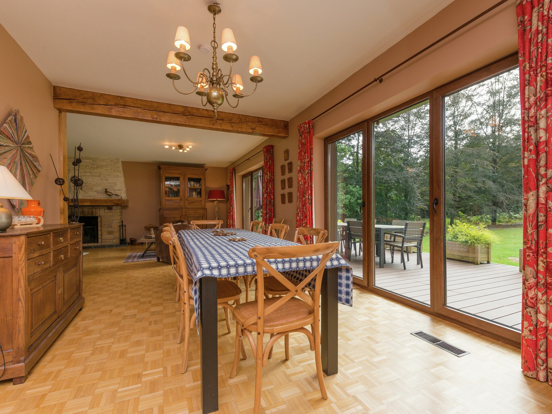 Villa Le Beau Jardin: 5-slaapkamer villa met sauna en tennis in Tenneville - foto 10